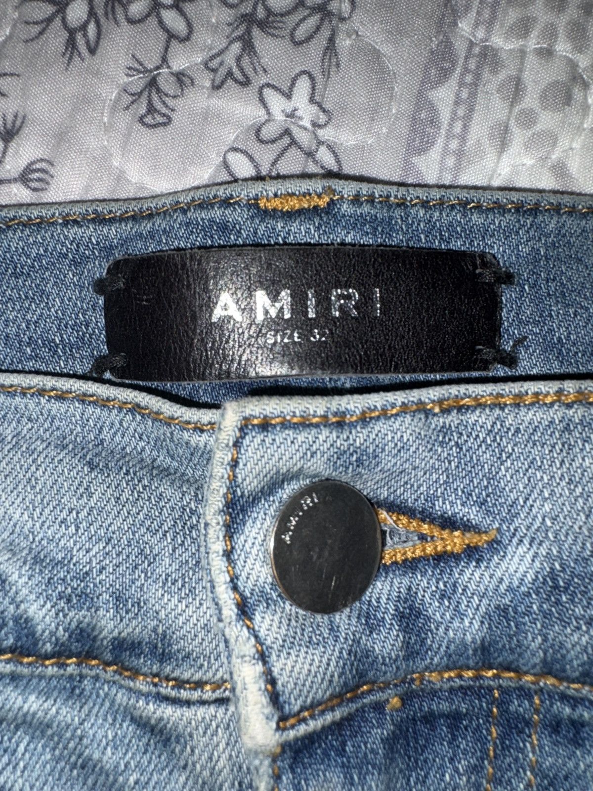 Amiri Amiri Japanese Repair Jeans Size US 32 / EU 48 - 5 Thumbnail