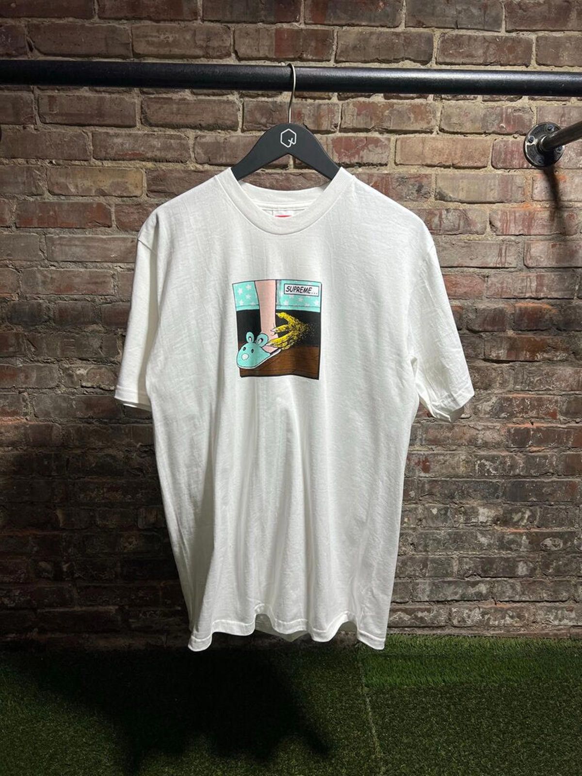 Supreme Supreme Bed Tee White Sz. M Size US M / EU 48-50 / 2 - 1 Thumbnail