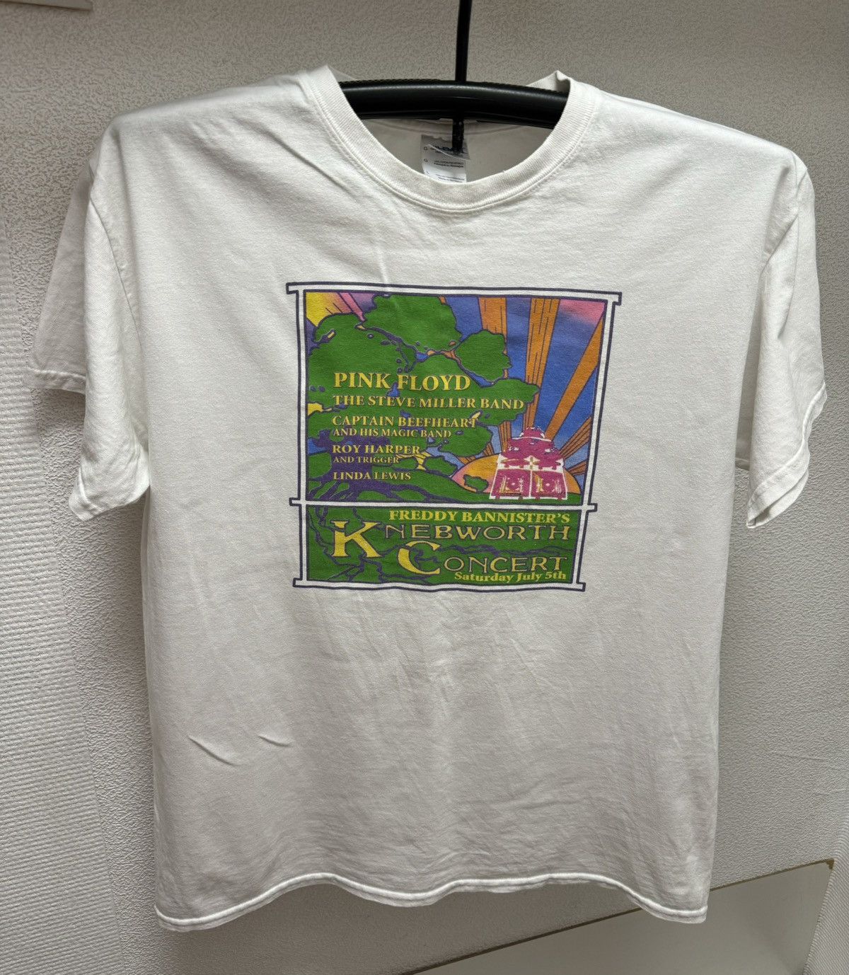 Pink Floyd Pink Floyd Knebworth vintage t-shirt sz Size US L / EU 52-54 / 3 - 1 Thumbnail