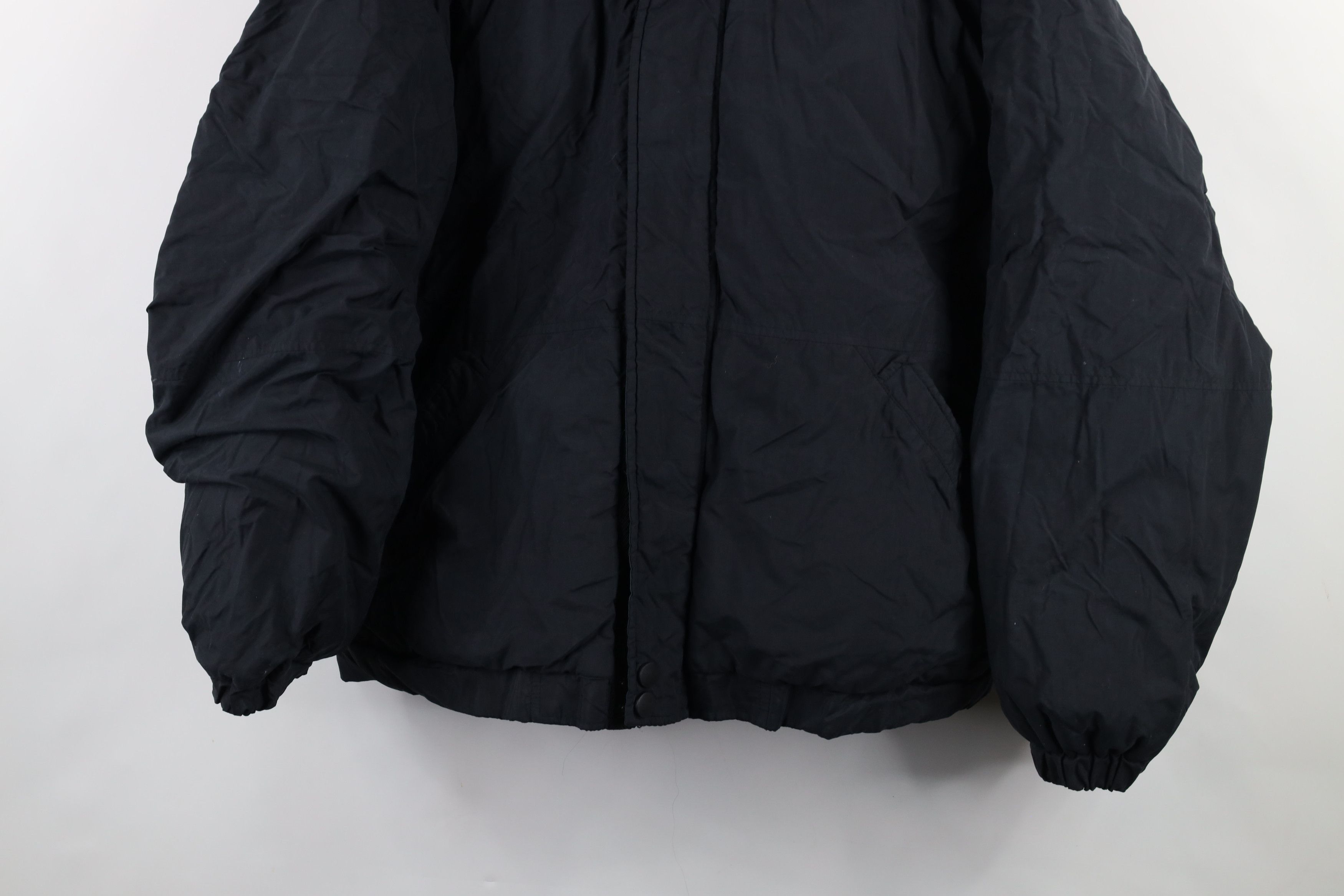 Vintage Vintage 90s Streetwear Down Insulated Puffer Jacket Black Size US L / EU 52-54 / 3 - 3 Thumbnail