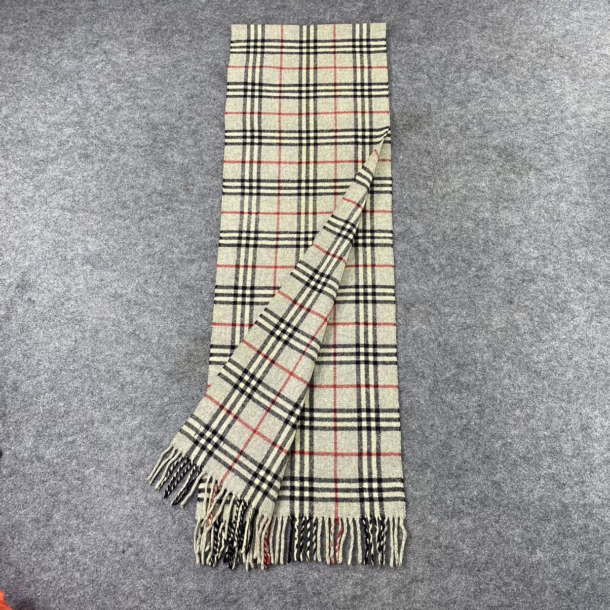 Burberry Burberry Wool Muffler / Scarf / Neckwear - T1238 Size ONE SIZE - 4 Thumbnail