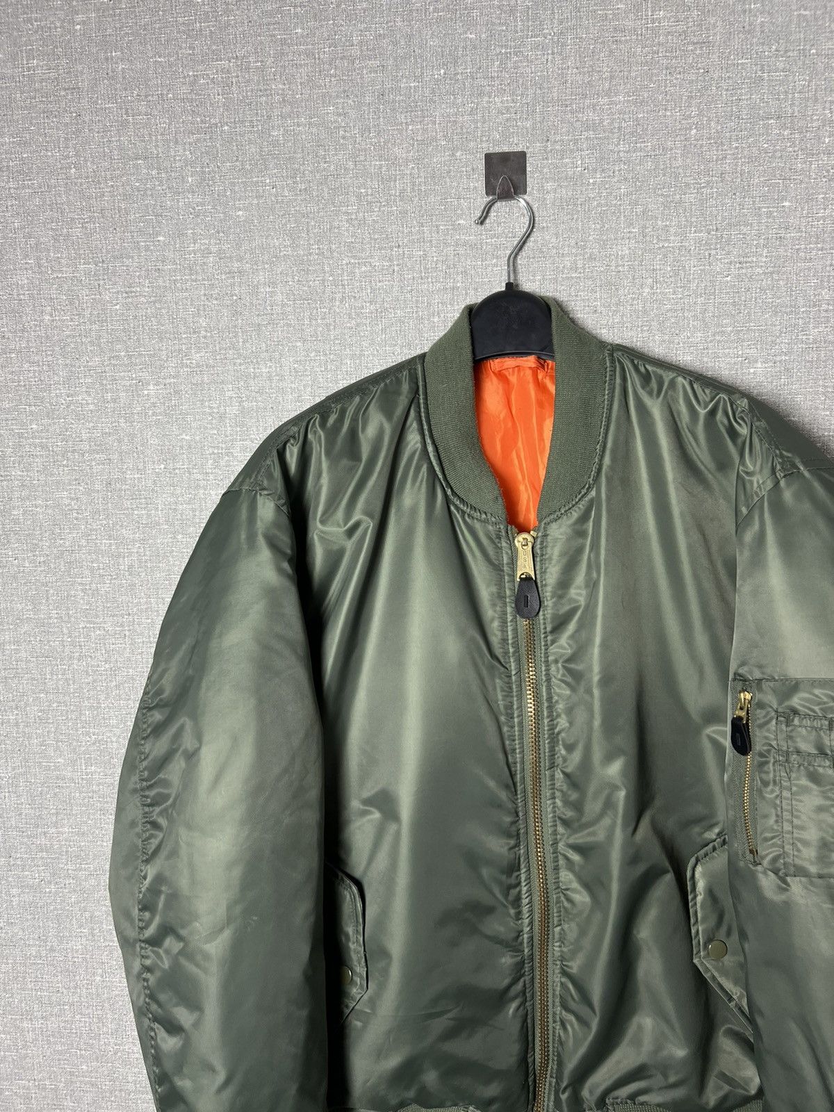 Vintage Vintage USAF MA1 Flyer’s Nylon Bomber USA Jacket Size US M / EU 48-50 / 2 - 7 Thumbnail