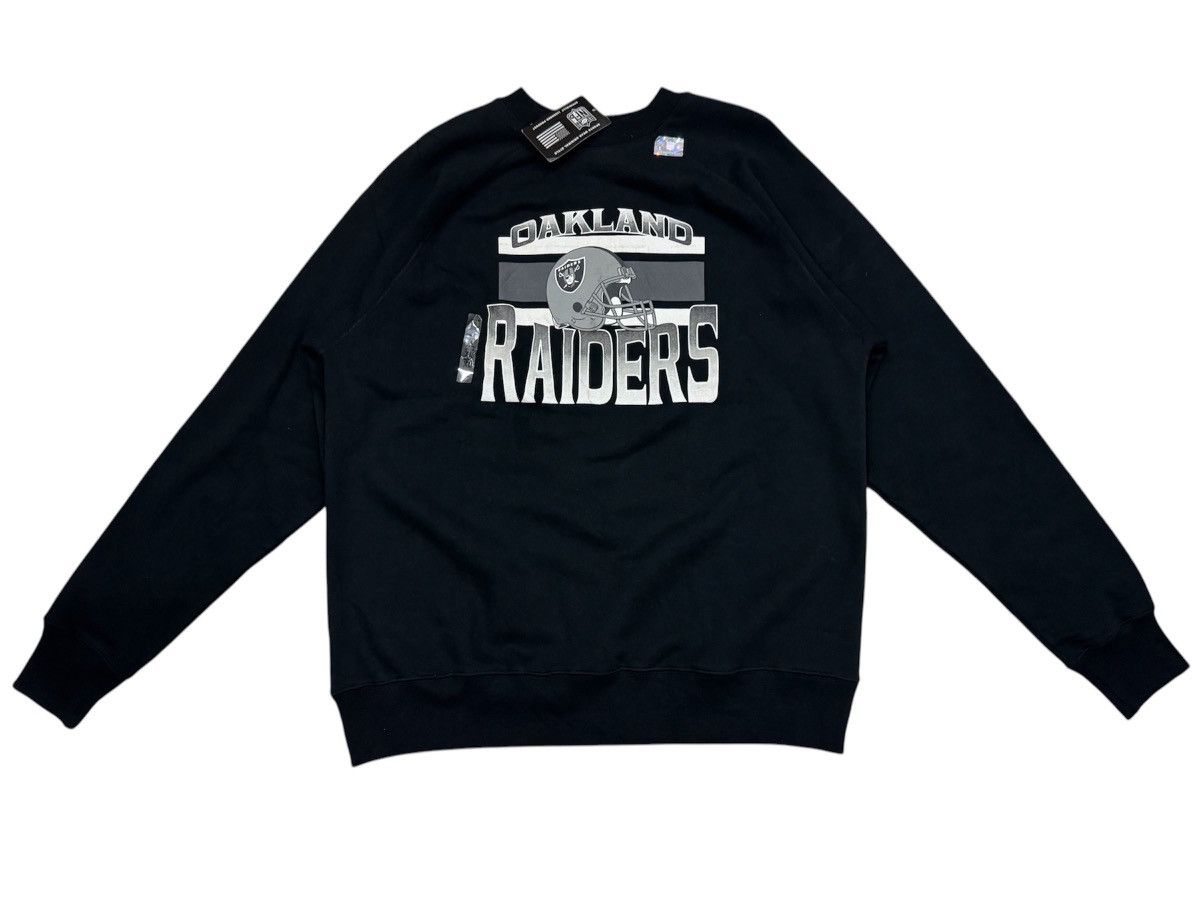 NFL × Vintage Vintage Sweatshirt Oakland Raiders NFL Size US XL / EU 56 / 4 - 2 Thumbnail