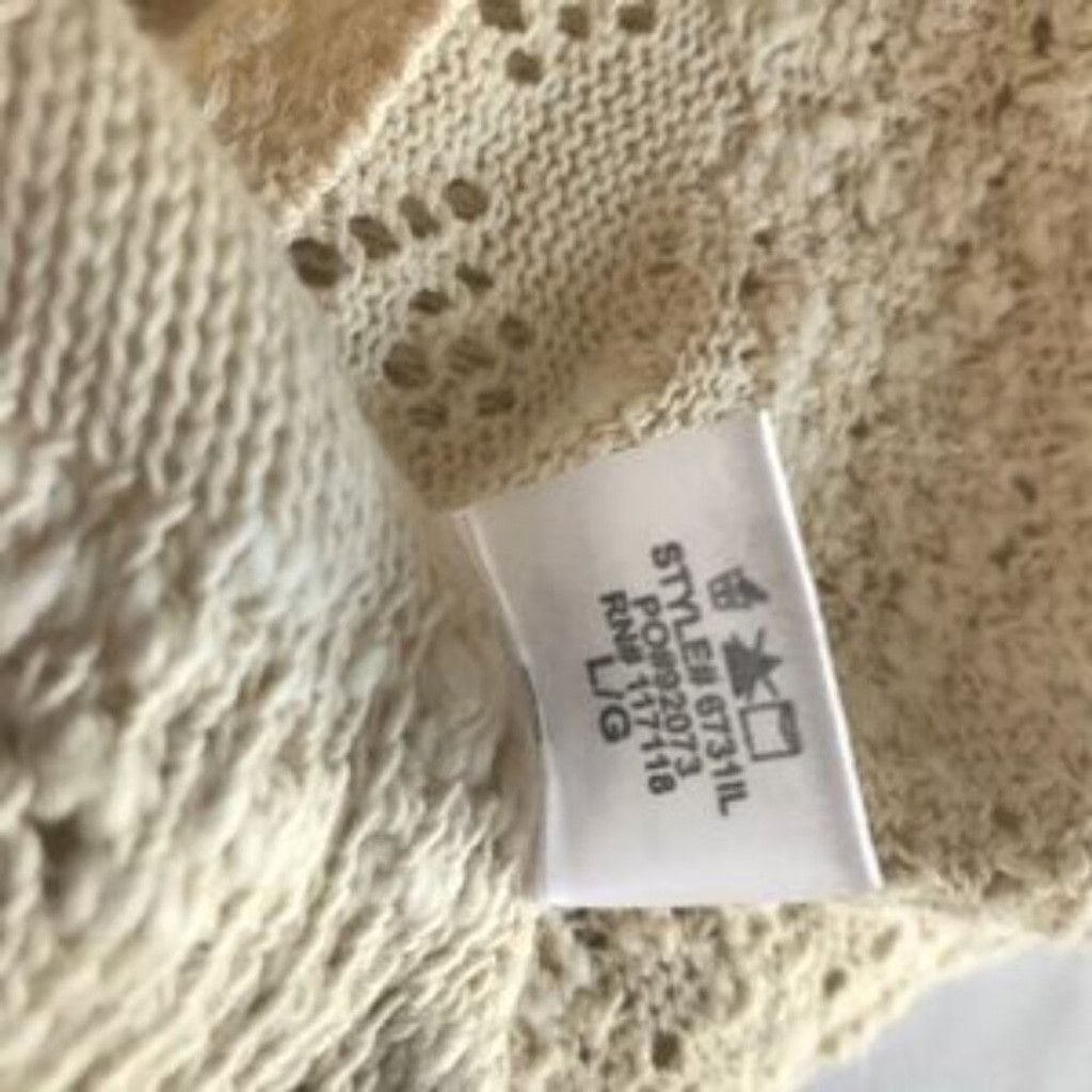 BLVD BLVD knitted cream dress Size L / US 10 / IT 46 - 6 Thumbnail