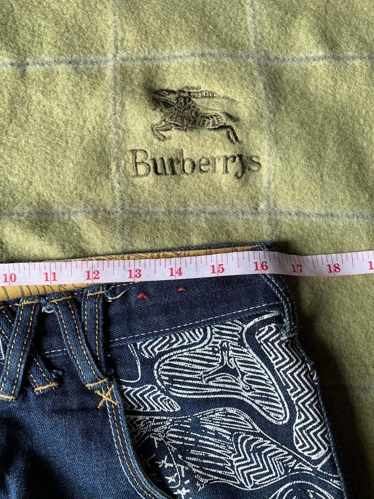 Jordan Brand 1999-2000’s JORDAN BRAND JORDAN 15 DENIM PANTS Size US 32 / EU 48 - 19 Thumbnail