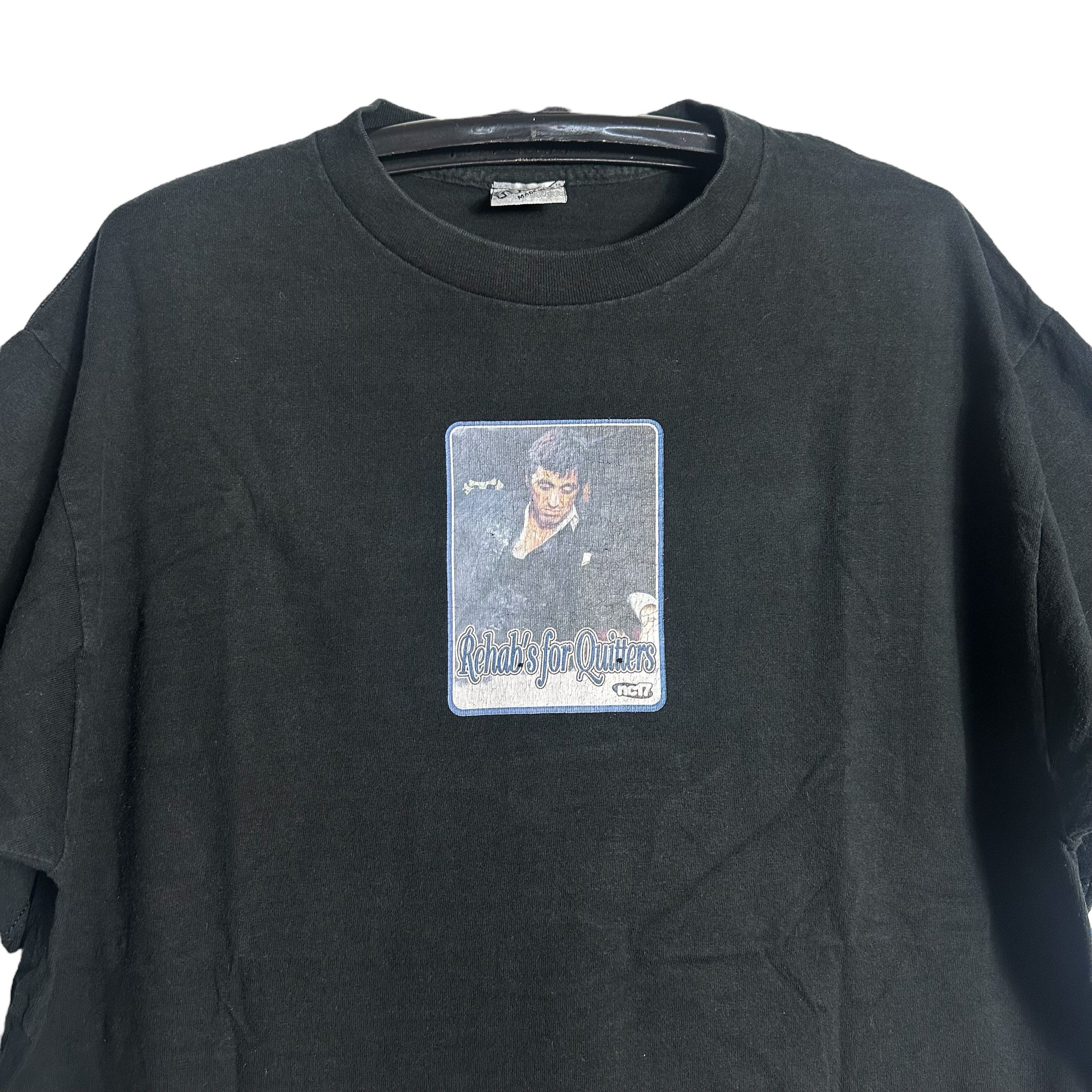 Vintage 🔥RARE🔥Vintage Scarface Movie NC17 T-shirt Made in USA Size US XL / EU 56 / 4 - 2 Thumbnail
