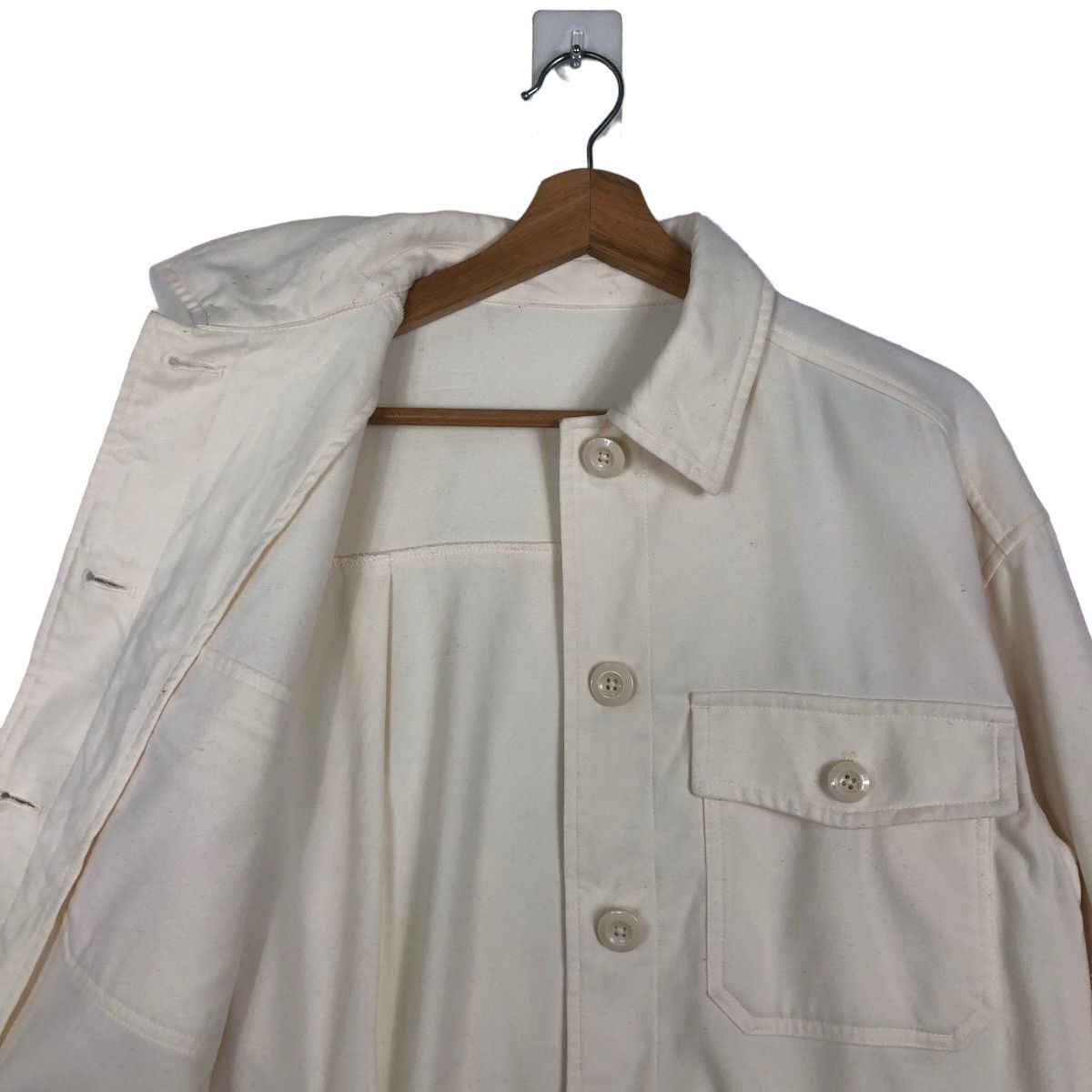 Japanese Brand 🔥90’s Vintage Wool Shirt Jacket Gu Japan Issey Miyake Size US S / EU 44-46 / 1 - 10 Thumbnail