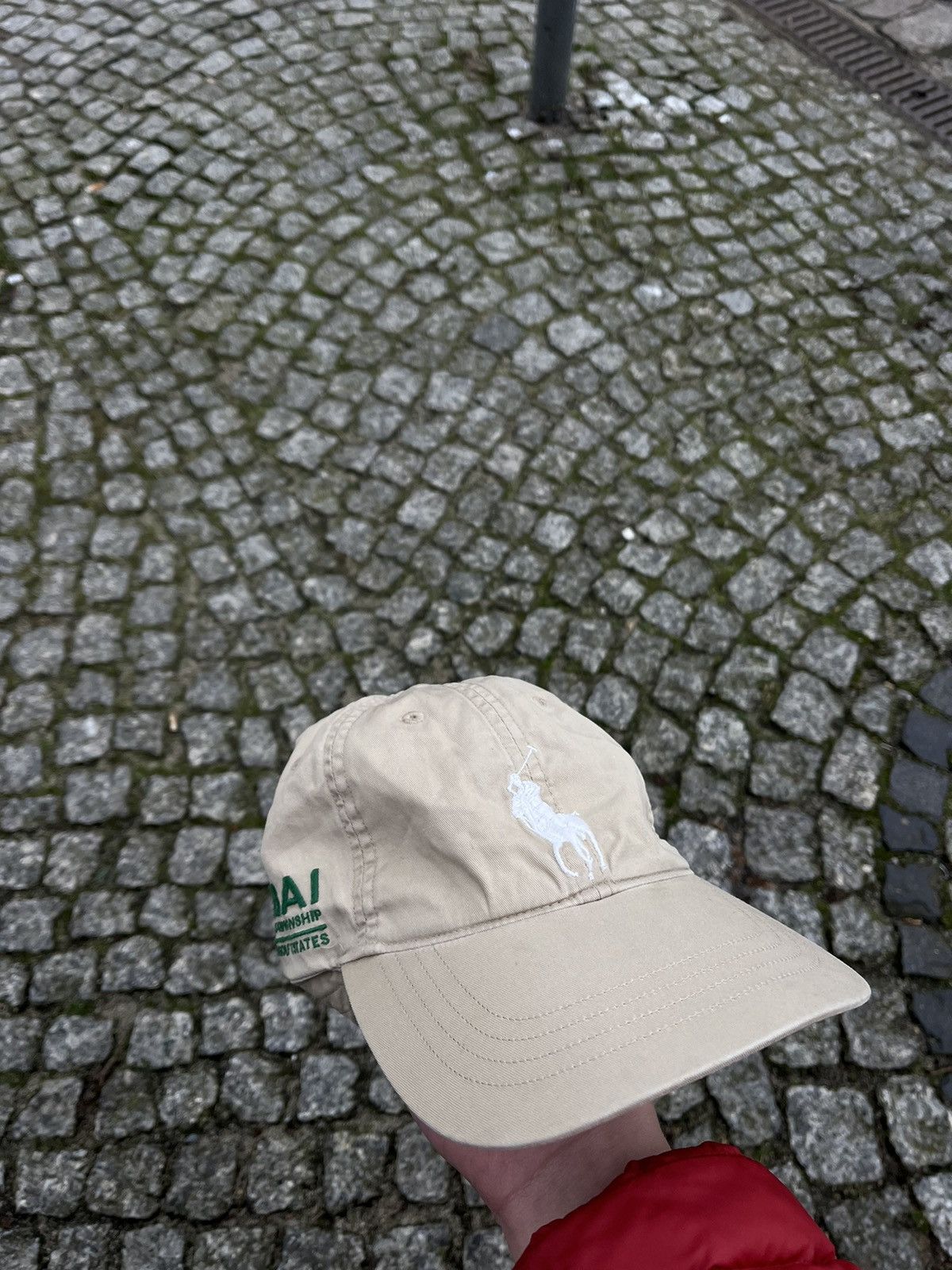 Polo Ralph Lauren × Vintage Vintage Polo Ralph Lauren Dubai big pony cap Size ONE SIZE - 7 Thumbnail