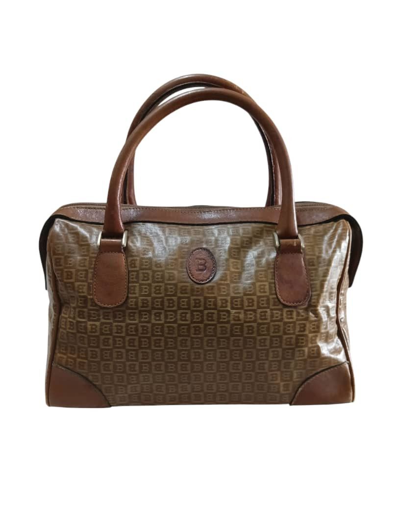 Bally Best Offer Vintage BALLY MONOGRAM Hand Bag One Size Size ONE SIZE - 1 Thumbnail