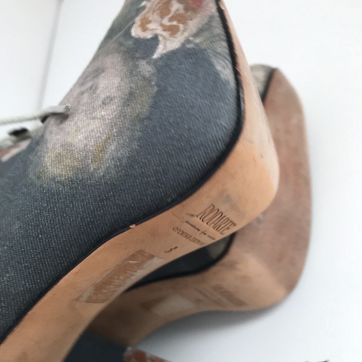 Opening Ceremony × Rodarte Rodarte Open Ceremony Platform Heel Bootie Womens 8 Size US 8 / IT 38 - 9 Thumbnail