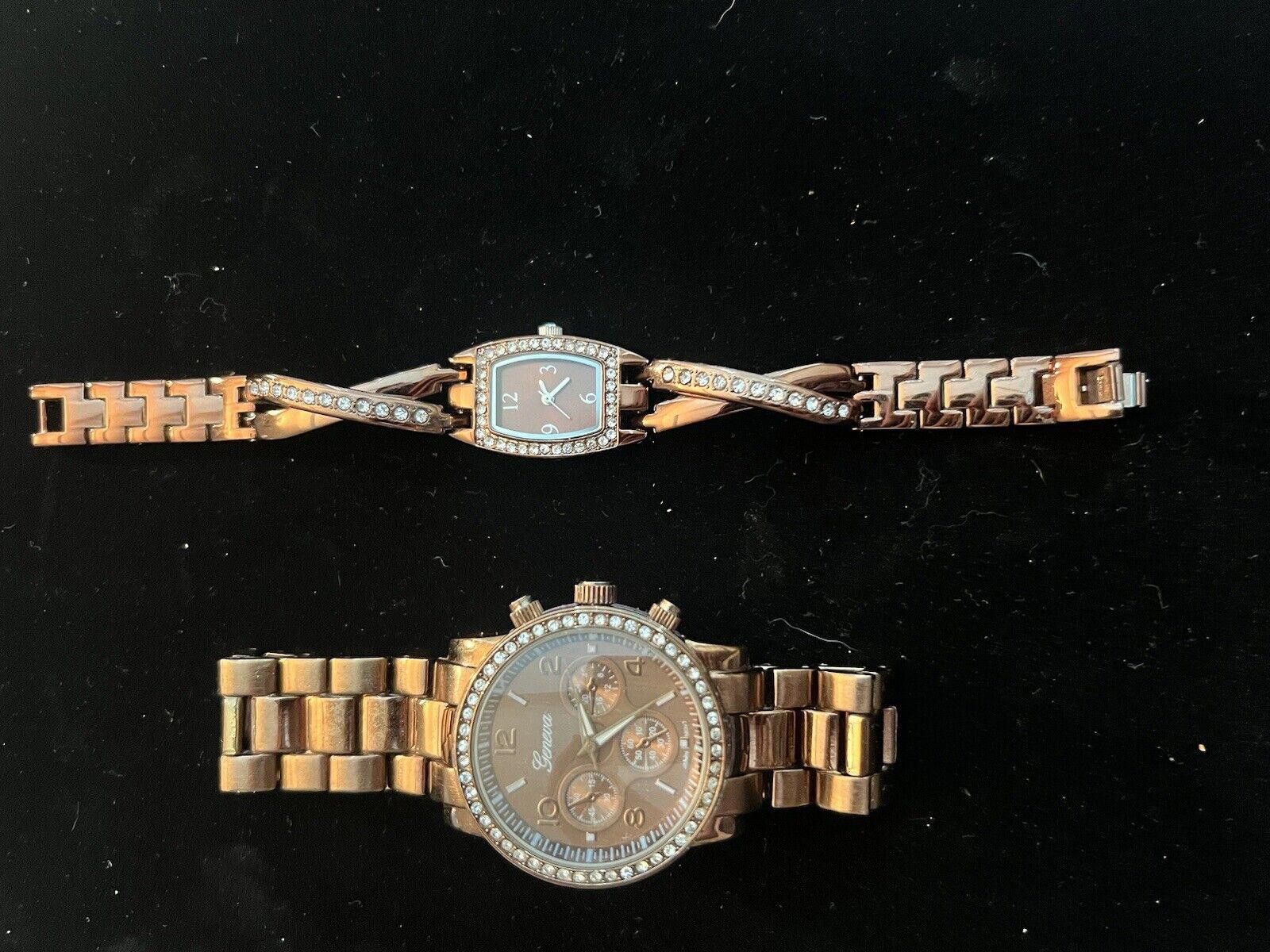 Designer 2 Chocolate Colored Ladies Watches Size ONE SIZE - 2 Thumbnail