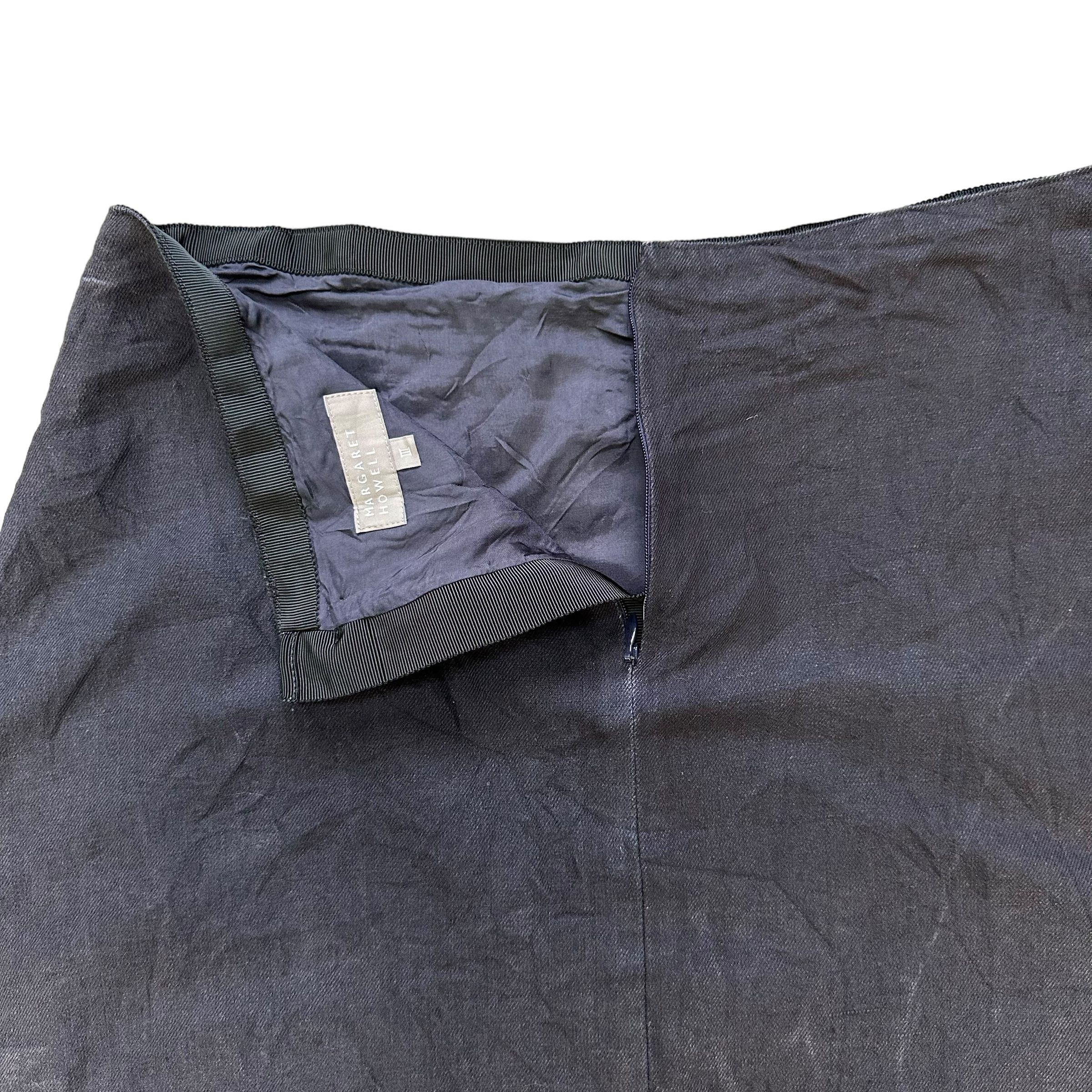 Margaret Howell MARGARET HOWELL Made in Japan Mini Skirt #A44-1011 Size 29" - 8 Thumbnail