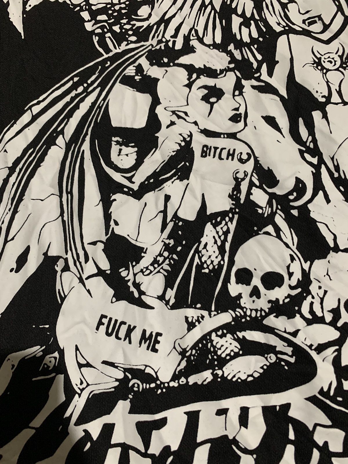 14th Addiction 2000s Vahs✝️Void FUCK ME BITCH devil princess gothic hoodie Size US L / EU 52-54 / 3 - 3 Thumbnail