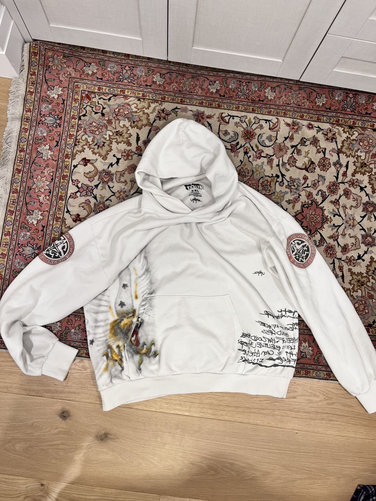 Travis Scott Travis Scott Utopia Concert Hoodie Size US XXL / EU 58 / 5 - 3 Thumbnail
