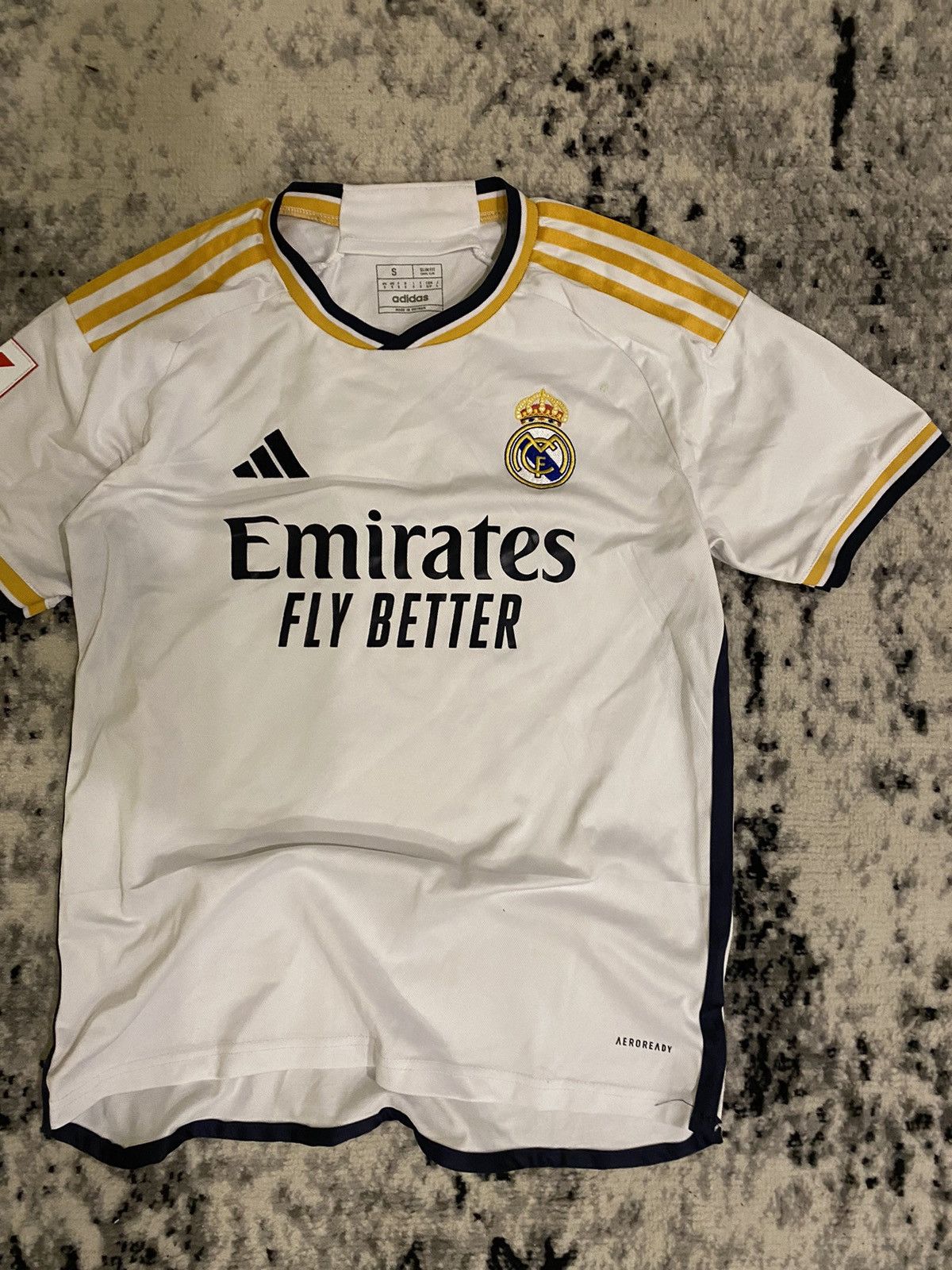 Adidas Real Madrid Vinicius Jr Adidas Jersey 7 White Home Kit S Size US S / EU 44-46 / 1 - 2 Thumbnail