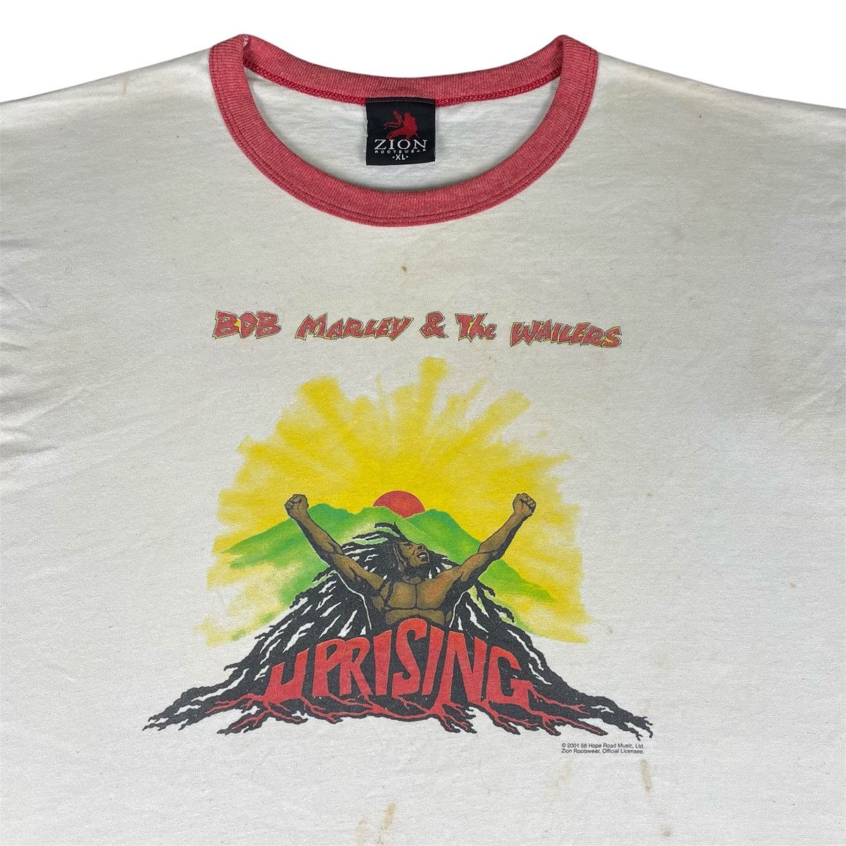 Bob Marley × Vintage Vintage Bob Marley & The Wailers 2001 t shirt Size US XL / EU 56 / 4 - 3 Thumbnail