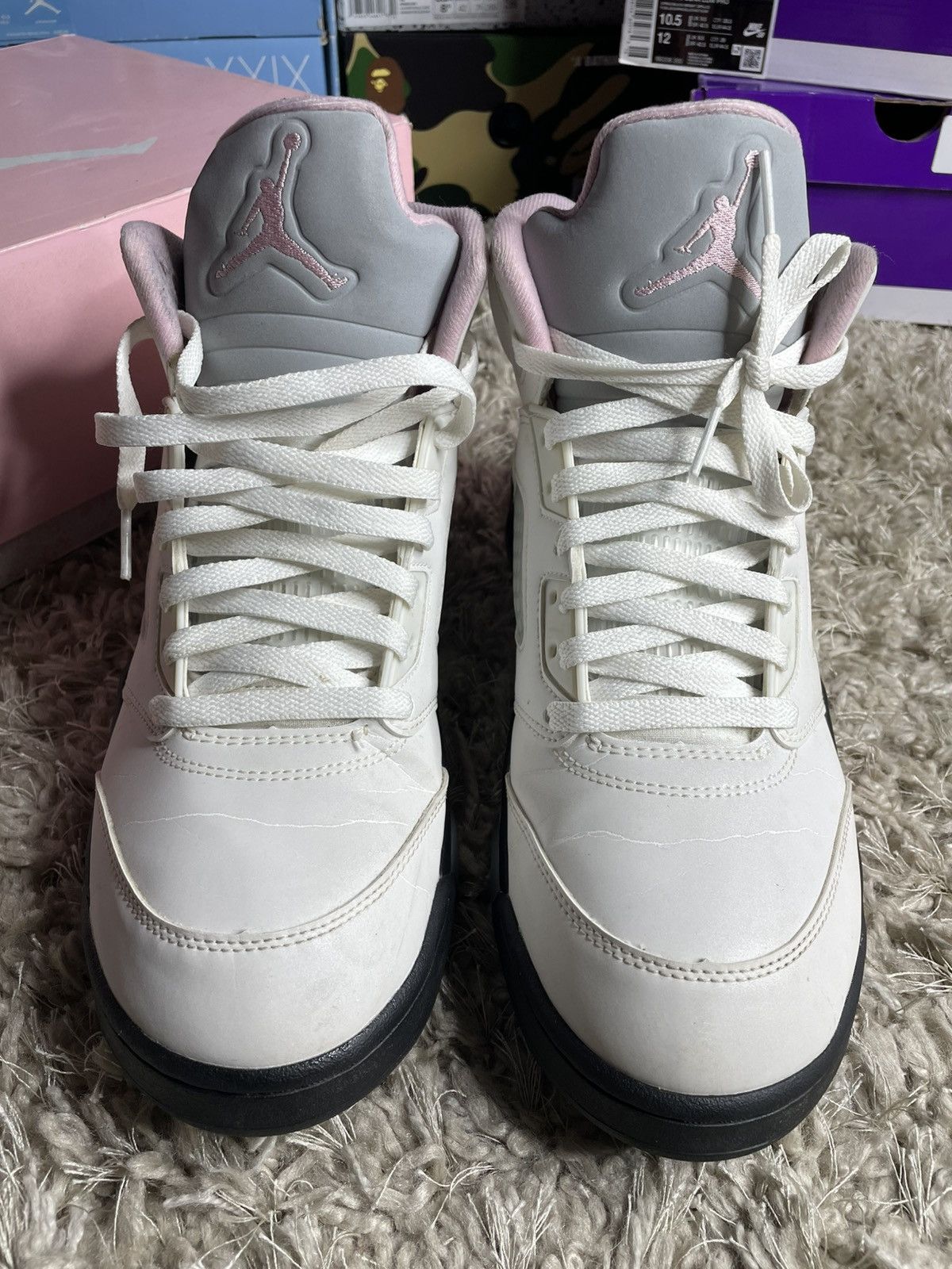 Jordan Brand Jordan 5 Soft Pink Size US 11 / EU 44 - 4 Thumbnail