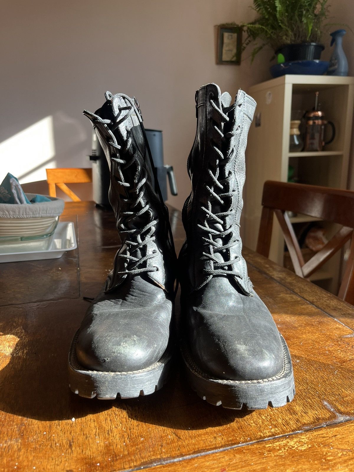 Isamu Katayama Backlash Isamu katayama backlash horse combat boots