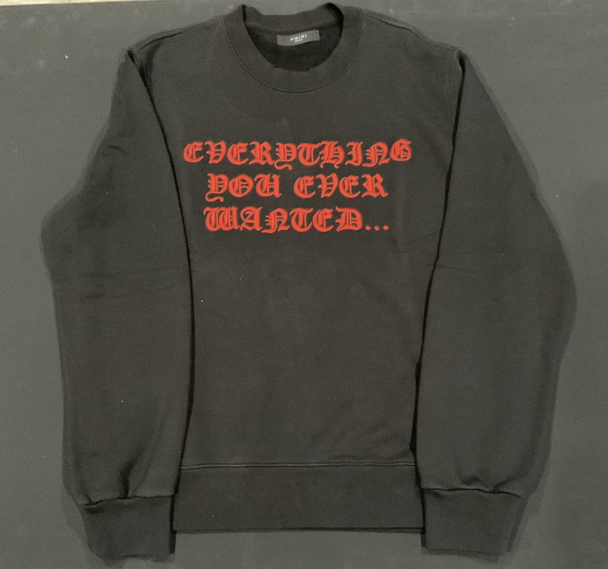 Amiri AMIRI SWEATSHIRT SIZE MEDIUM Size US M / EU 48-50 / 2 - 5 Thumbnail