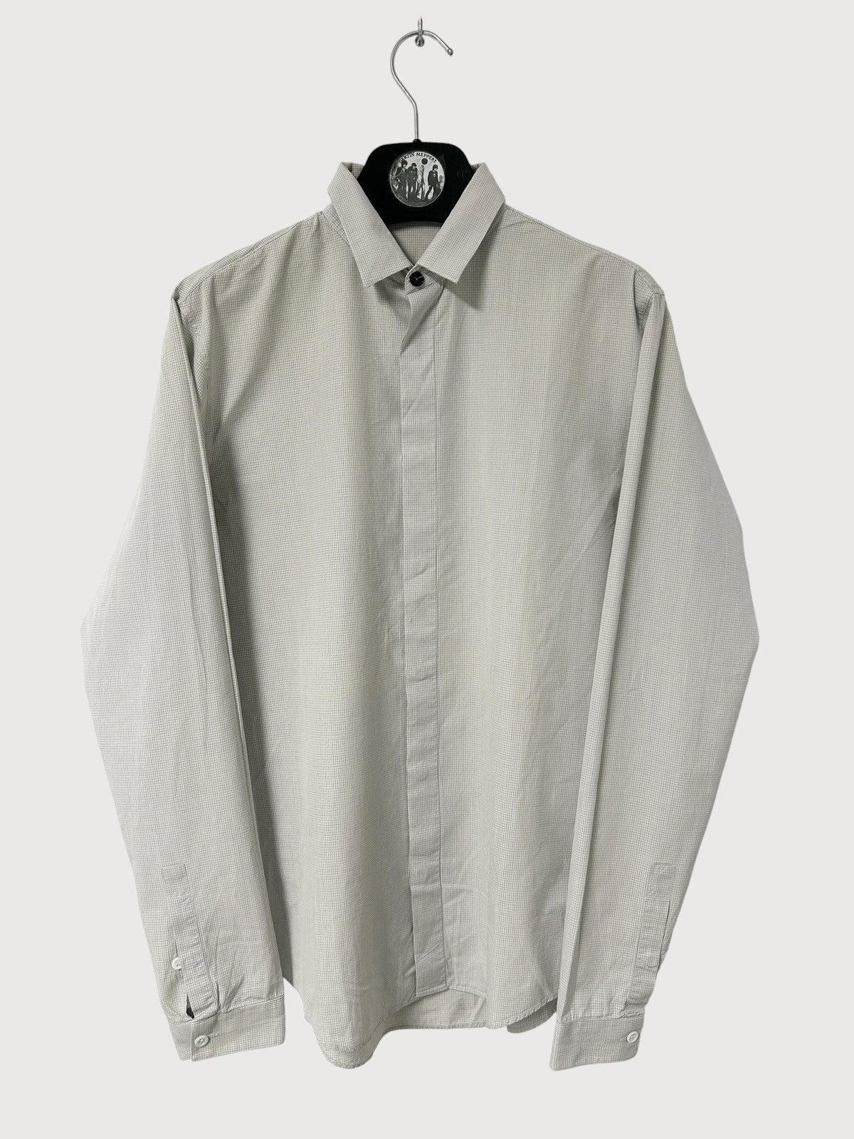 rare⭐️dior homme Hedi Slimane check shirt Dior × Hedi Slimane AUTH RARE DIOR HOMME HEDI SLIMANE OMBRE PLAID