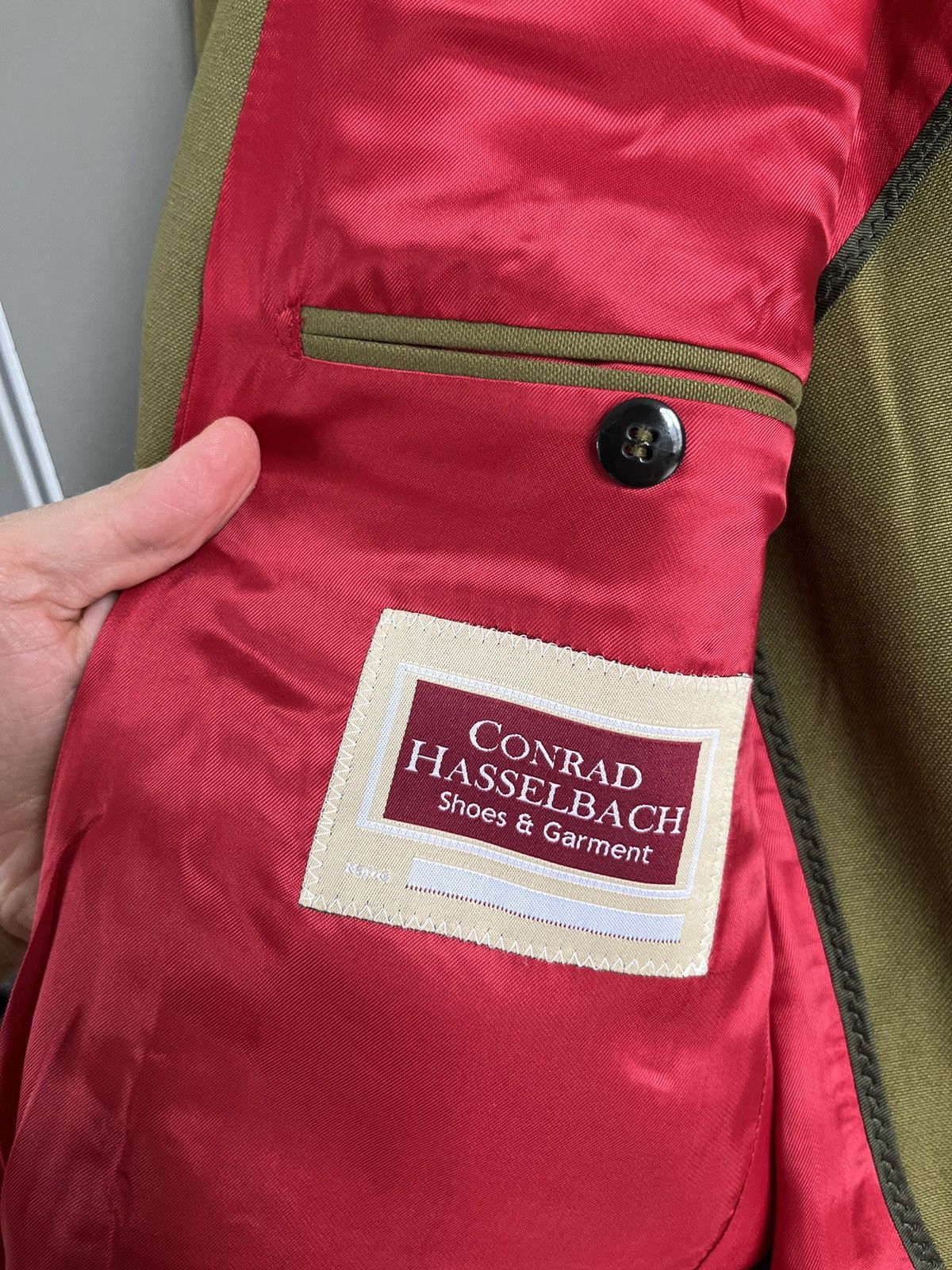 Other Conrad Hasselbach Green Cotton Heavy Classic Hunting Coat Size US L / EU 52-54 / 3 - 16 Thumbnail