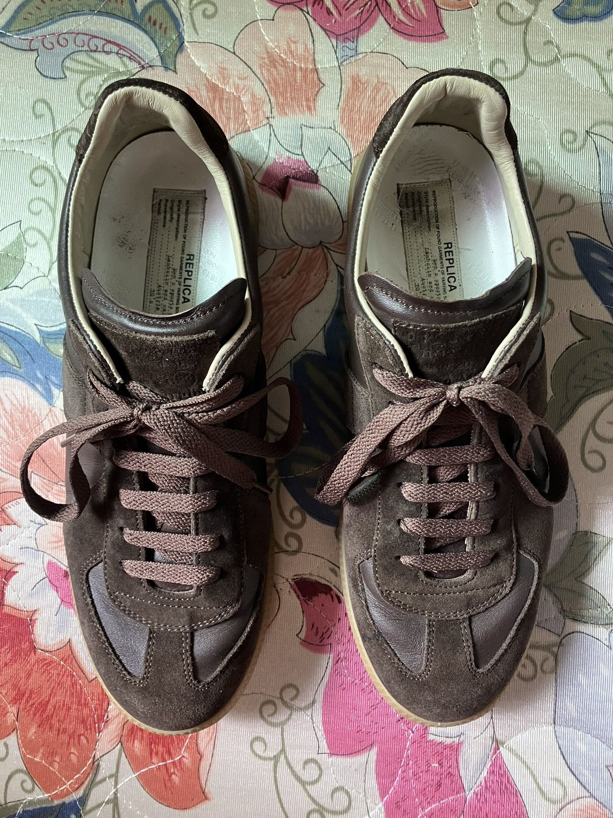 Maison Margiela Maison Margiela German Trainer Leather Replica Sneakers Size US 7 / EU 40 - 7 Thumbnail