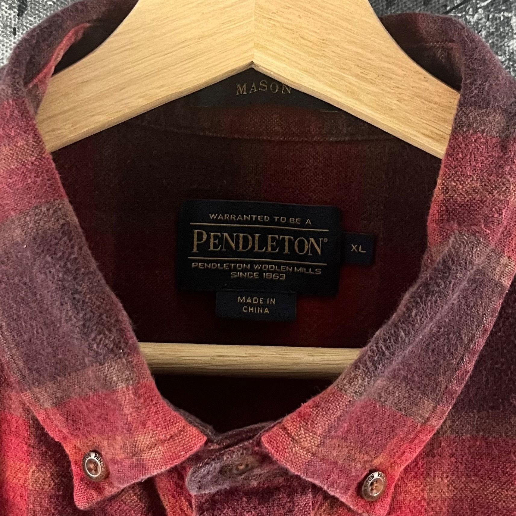 Pendleton × Vintage Vintage Y2K Pendleton button shirt Size US L / EU 52-54 / 3 - 3 Thumbnail