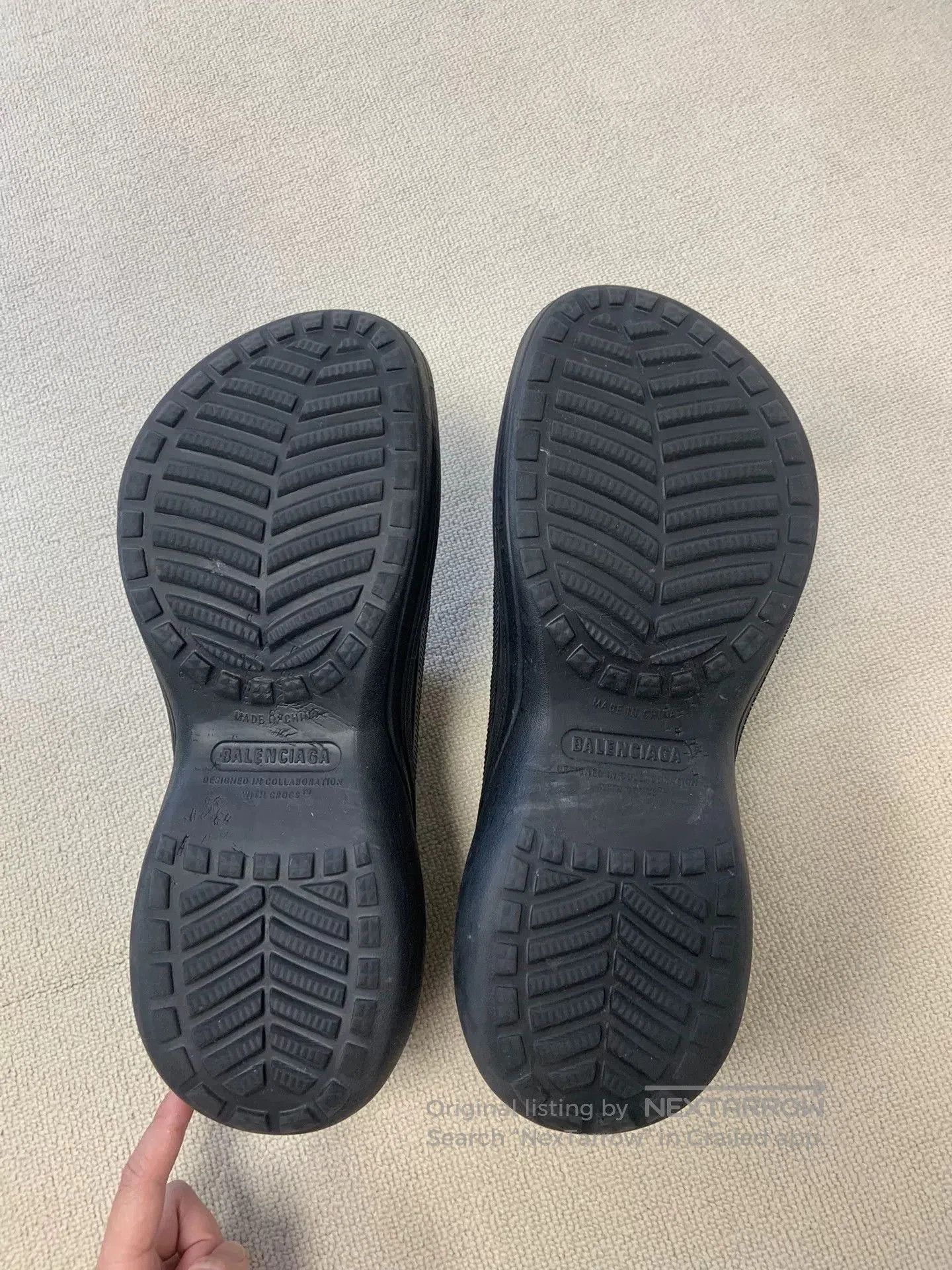Balenciaga Crocs x Balenciaga Platform Slide Sandals. Size US 11.5 / IT 41.5 - 6 Thumbnail