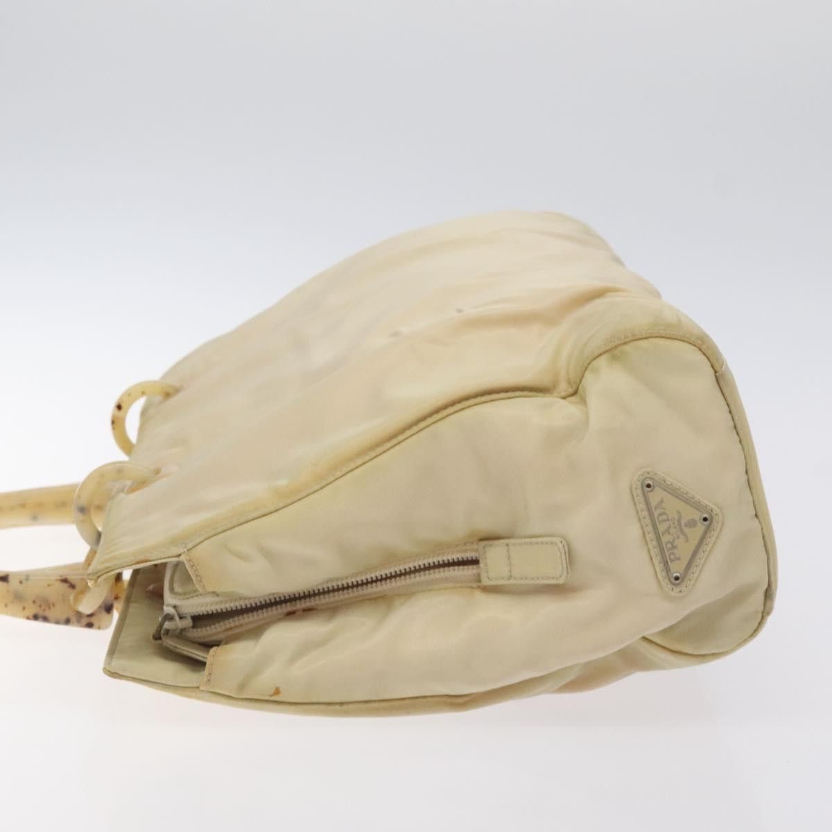 Prada PRADA Hand Bag Nylon Beige Size ONE SIZE - 5 Thumbnail