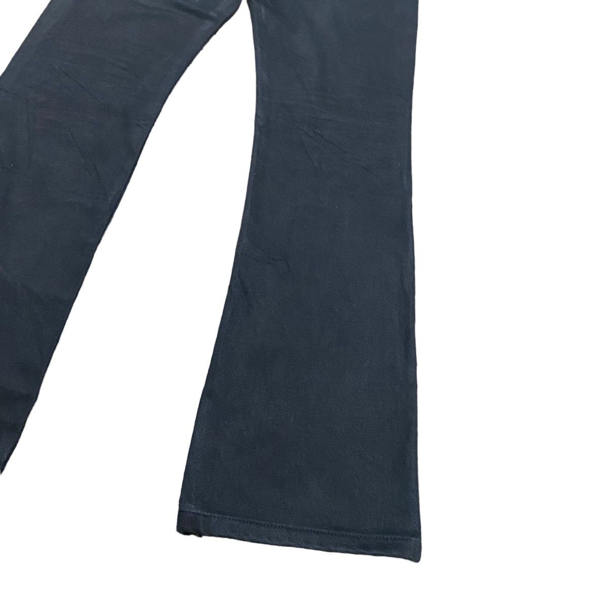 RIPVANWINKLE Rip Van Winkle Black Denim Flare Jeans Size 26" / US 2 / IT 38 - 15 Thumbnail