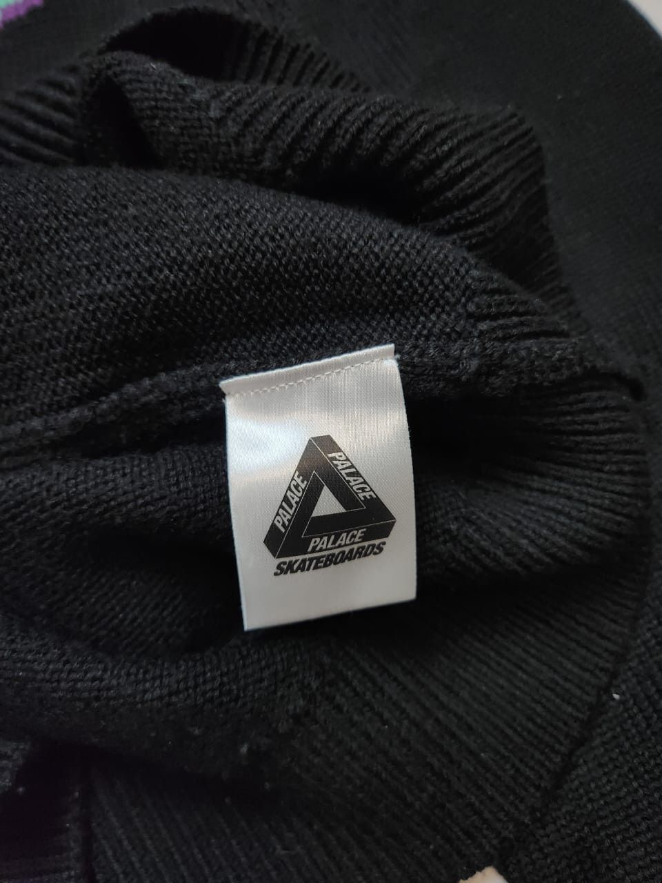 Palace Palace Grape Knit black sweater FW24 size M Size US M / EU 48-50 / 2 - 9 Thumbnail