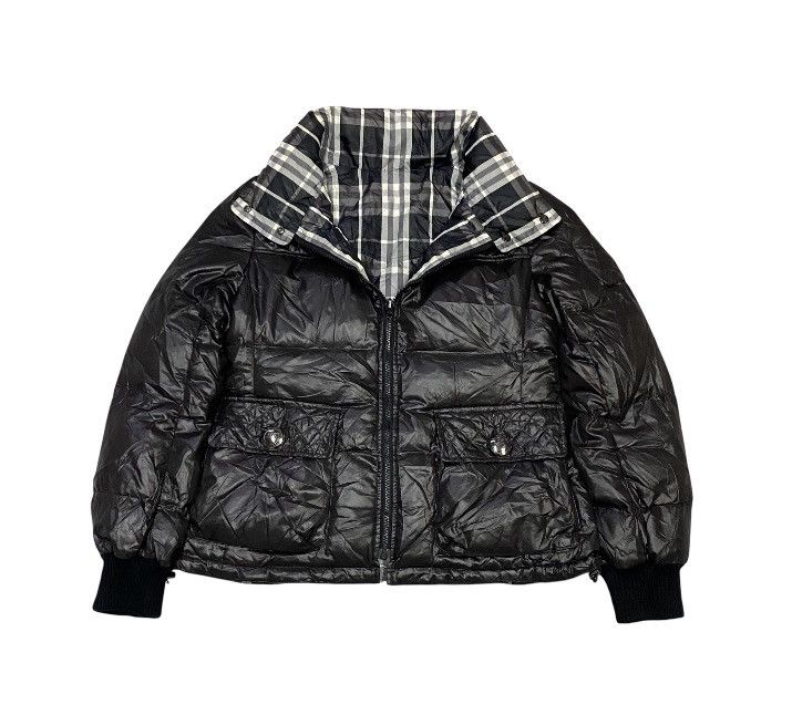 Burberry Burberry Blue Laber Reversible Down Jacket ( Size 40 ) Size S / US 4 / IT 40 - 2 Thumbnail