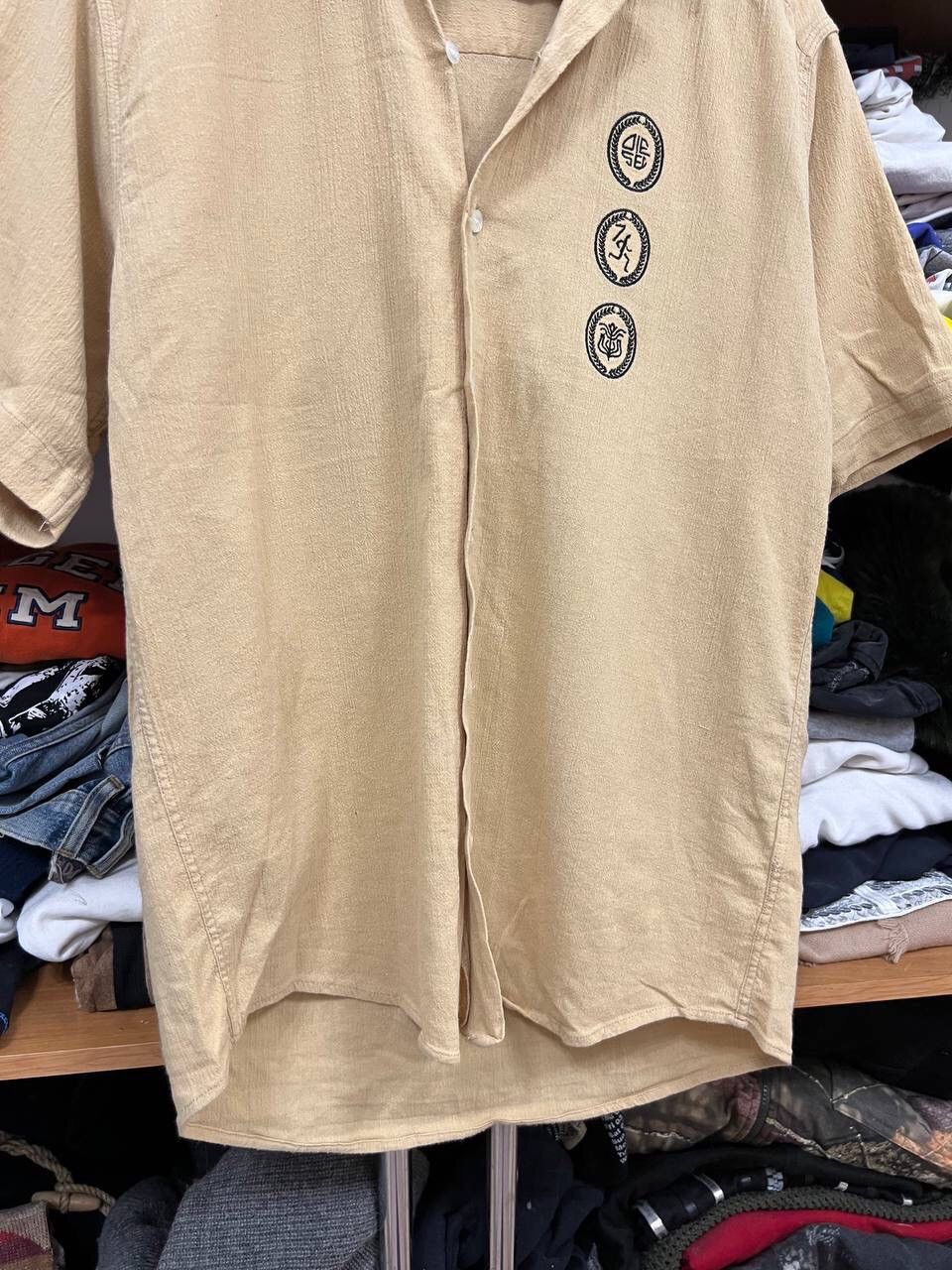 Diesel Diesel Avant Garde Y2K Button Up Shirt Logo Rare Size US M / EU 48-50 / 2 - 4 Thumbnail