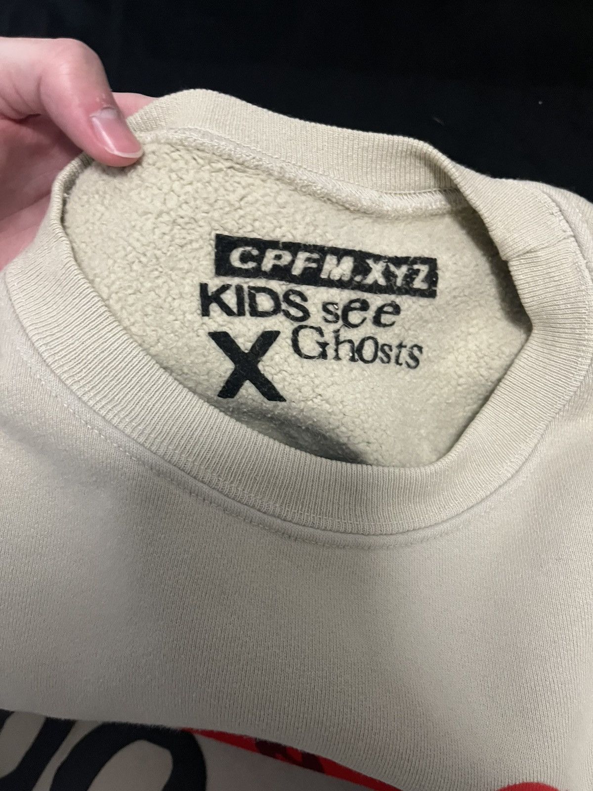 Kids See Ghosts I feel ghosts crewneck Size US XL / EU 56 / 4 - 5 Thumbnail