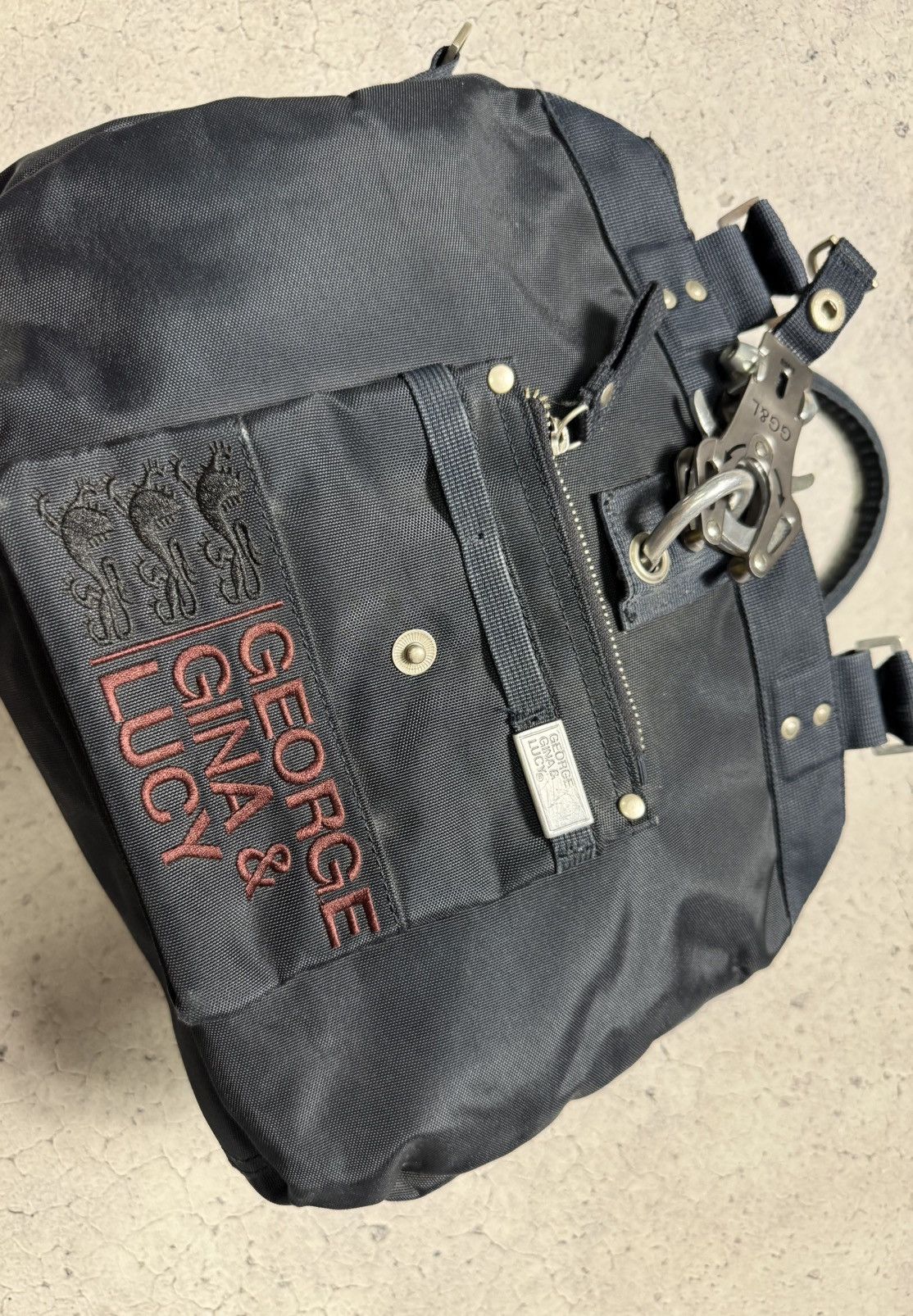 George Gina & Lucy George Gina & Lucy Luxury Vintage Bag Miss Perfect Black GGL Size ONE SIZE - 9 Thumbnail
