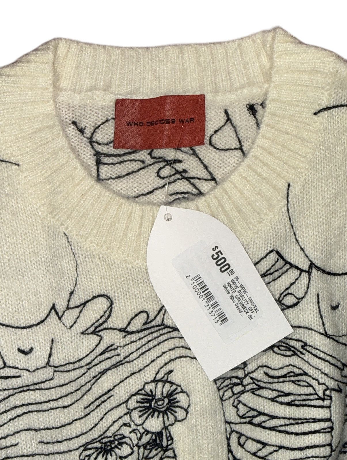 Who Decides War Who Decides War Duality Knit Crewneck XXL Size US XXL / EU 58 / 5 - 4 Thumbnail