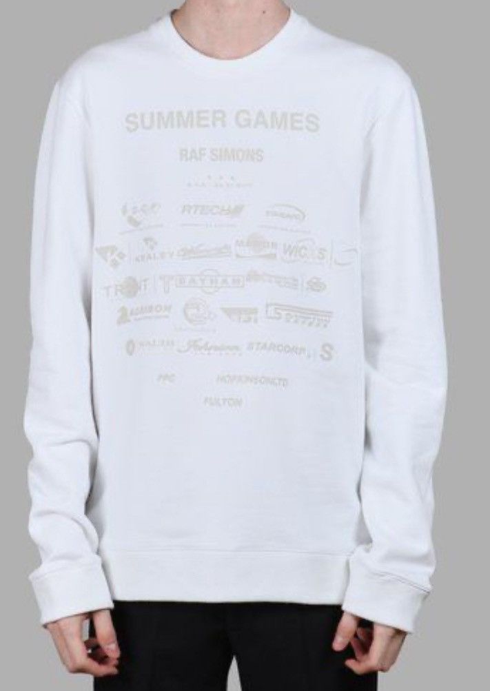 Raf Simons Summer Games Sweatshirt Size US M / EU 48-50 / 2 - 10 Thumbnail