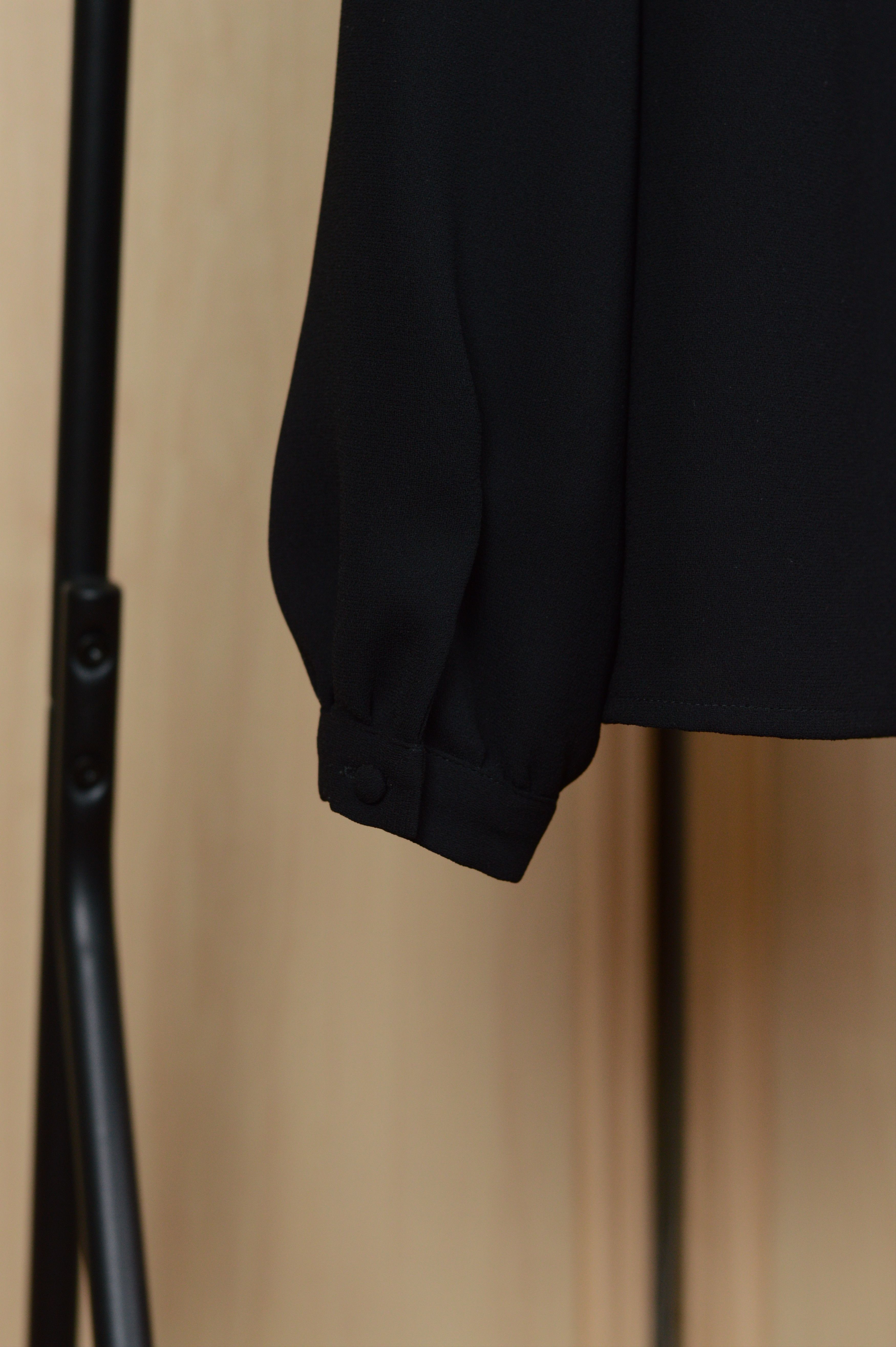 Sezane Sezane Black Blouse Size L / US 10 / IT 46 - 6 Thumbnail