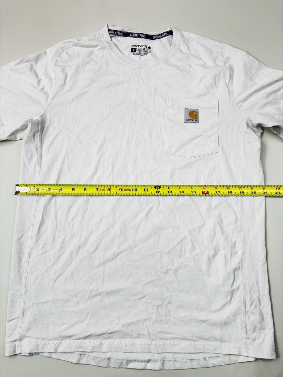 Carhartt Carhartt Men’s Relaxed Force T-Shirt Size M Cream Size US M / EU 48-50 / 2 - 9 Thumbnail