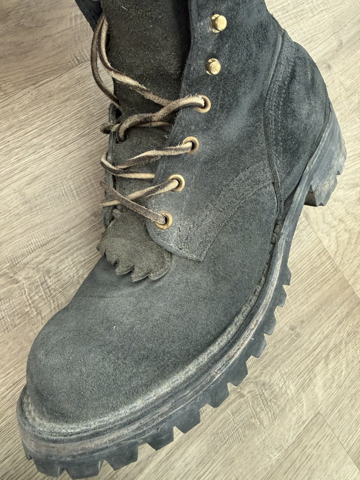 Nicks Boots Nicks boots rough-out black Size US 8.5 / EU 41-42 - 7 Thumbnail