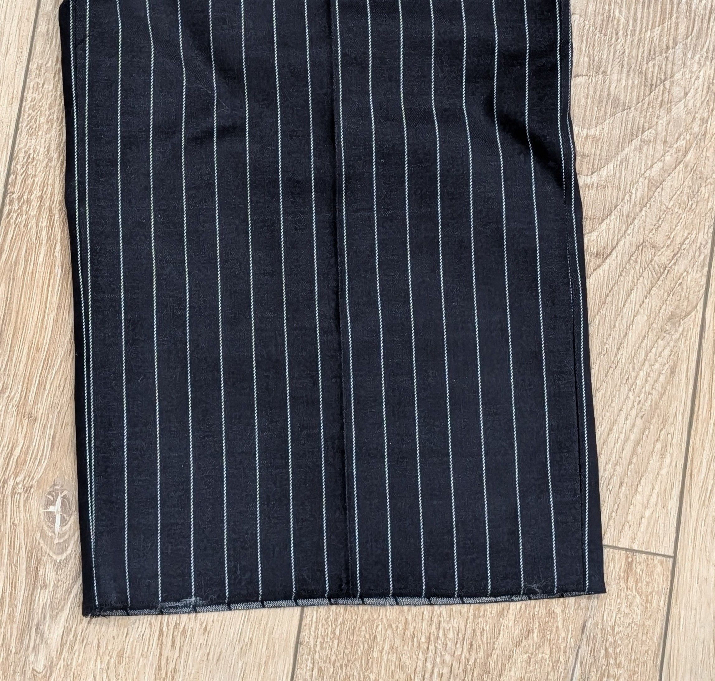 Off-White OFF-WHITE Buffalo Pinstripe Slim Wool Suit Pants 50 US 34 Size US 34 / EU 50 - 6 Thumbnail