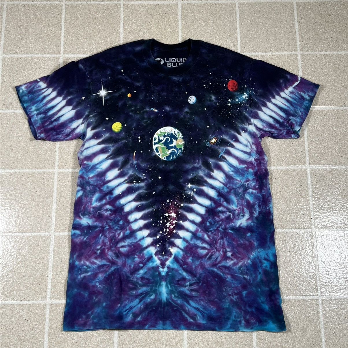 Liquid Blue Vintage Liquid Blue Aop Galaxy Earth Space Tie Dye Size US M / EU 48-50 / 2 - 1 Thumbnail