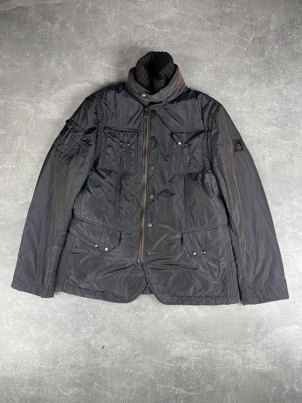 Montecore Montecore Urban Nylon Jacket Gradient Quilted Field Coat Size US M / EU 48-50 / 2 - 3 Thumbnail