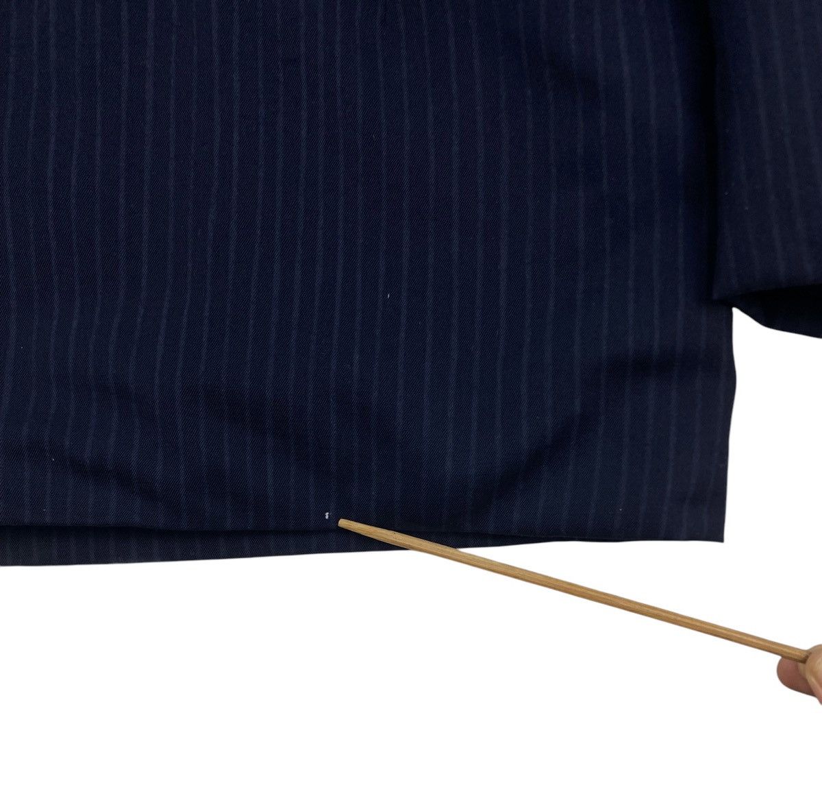 Tornado Mart Tornado Mart Stripe Doublebreast Blazer Size US L / EU 52-54 / 3 - 4 Thumbnail