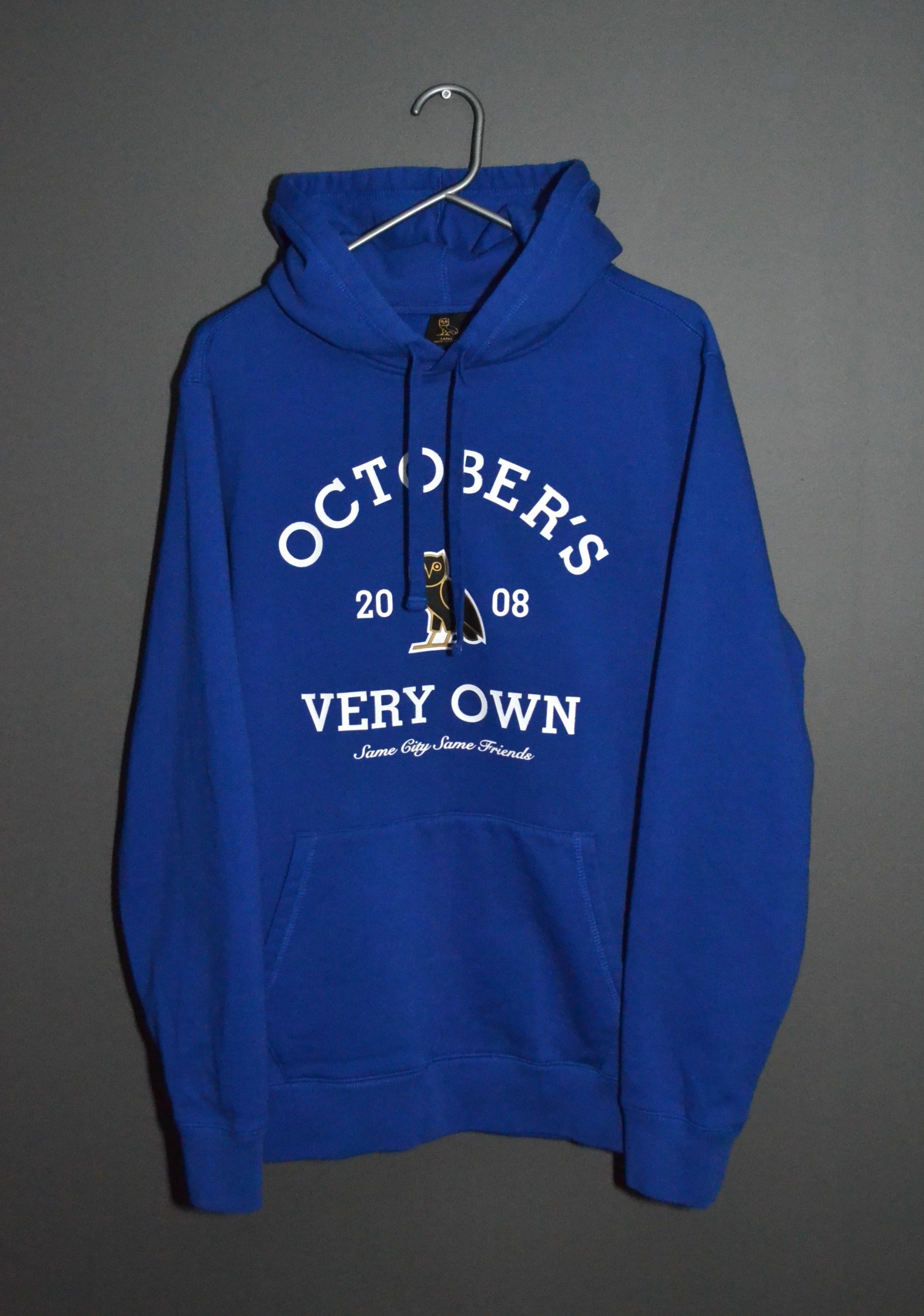 October's Very Own Octobers Very Own Collegiate Royal Blue Hoodie 2008 L OvO Size US L / EU 52-54 / 3 - 2 Thumbnail