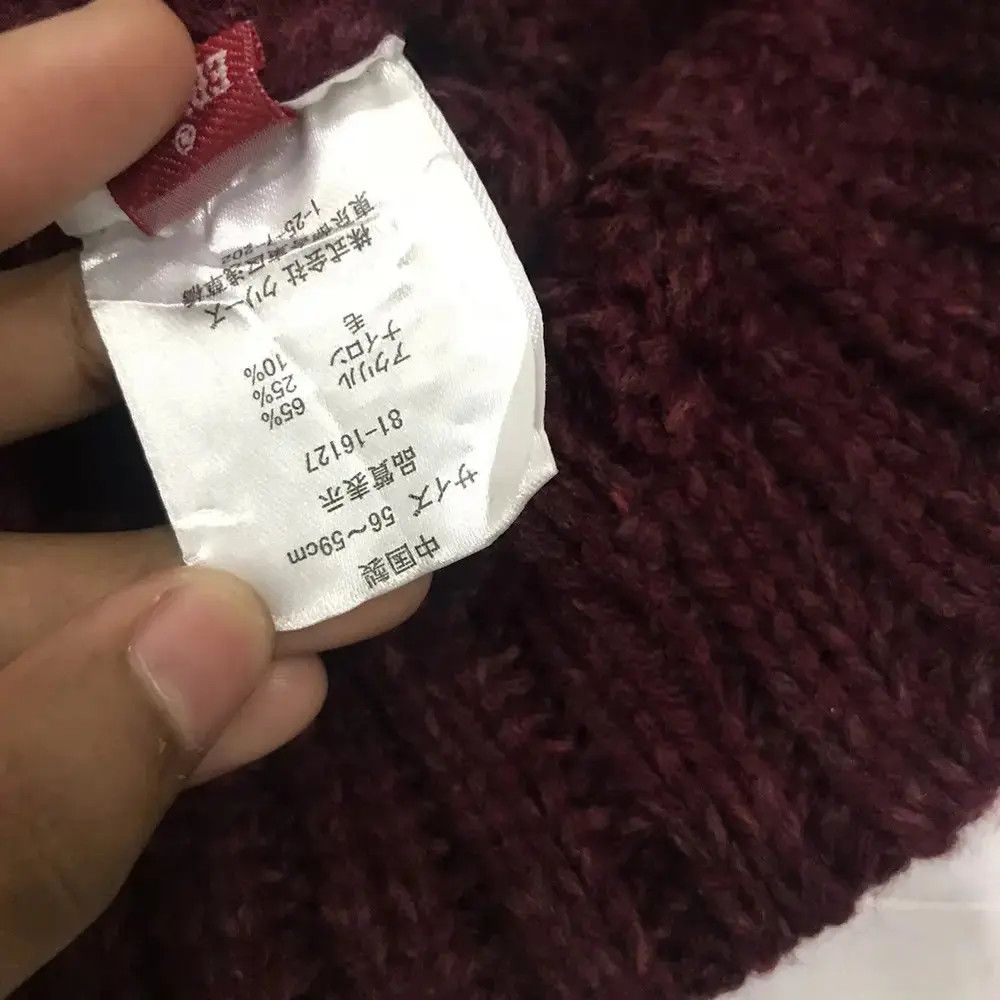 Edwin × Vintage Edwin Knit Beanie Hat Size ONE SIZE - 8 Thumbnail