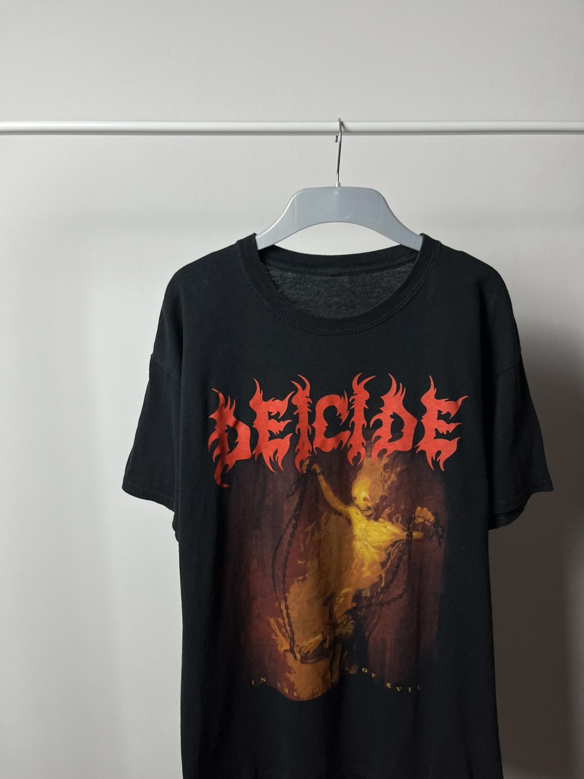 Band Tees × Vintage Deicide In the Minds of Evil Metal Band T-Shirt XL Size US XL / EU 56 / 4 - 3 Thumbnail