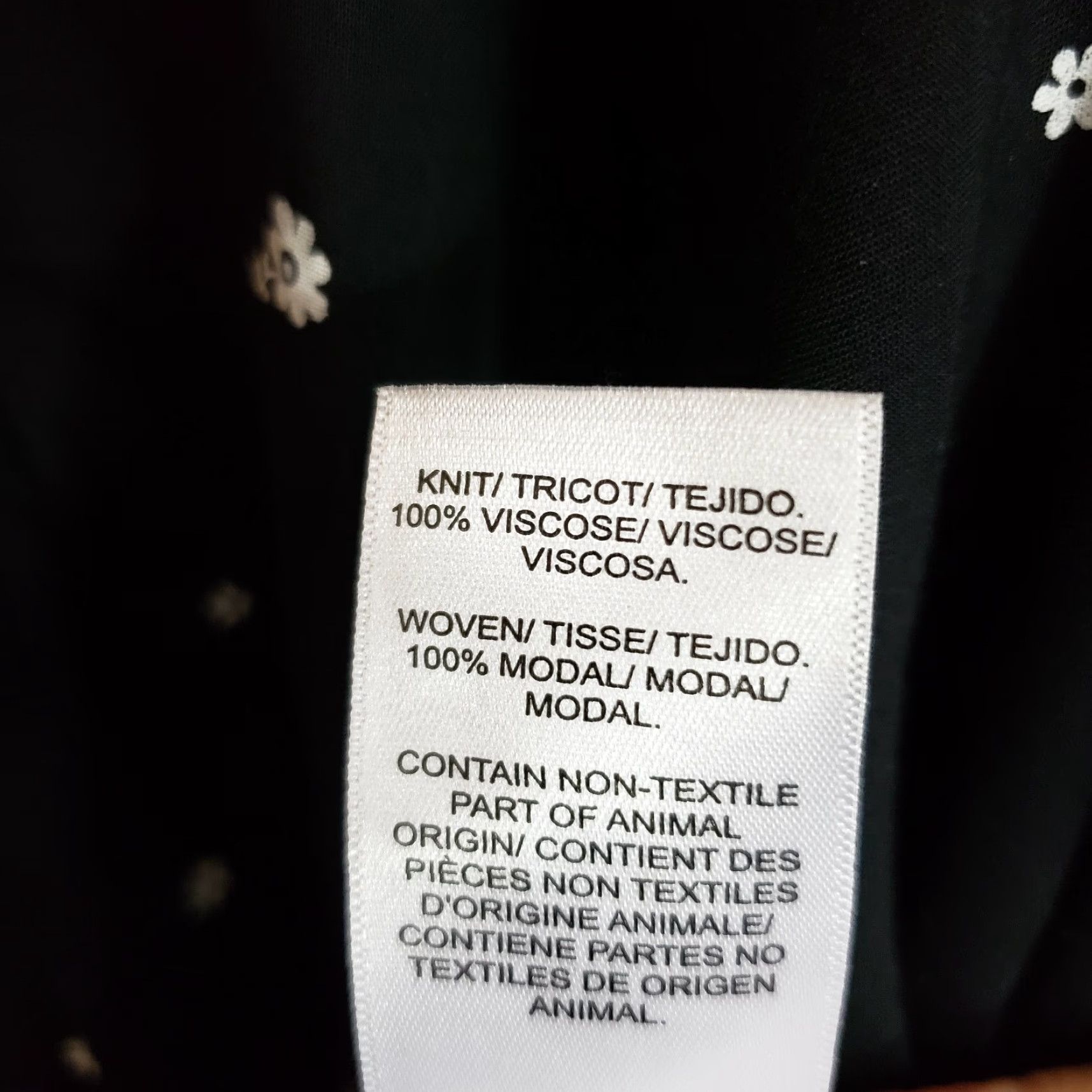 Lucky Brand Lucky Brand Women's Blouse Shirt Long Sleeve Size M Black White Floral Paisley Top Mens Womens Boys Girls Size M / US 6-8 / IT 42-44 - 6 Thumbnail