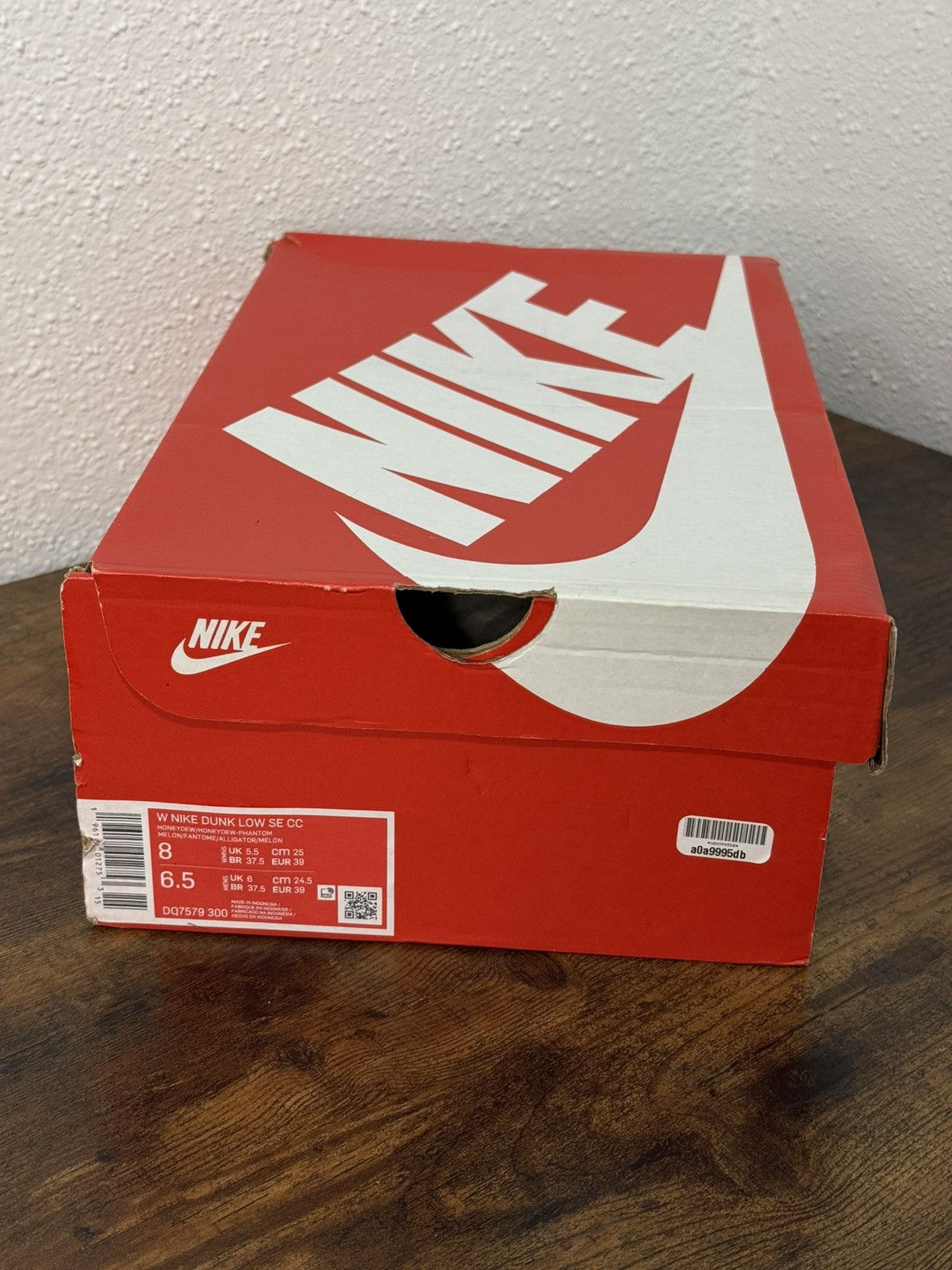 Nike Nike Dunk Low SE Fleece Pack Honeydew size 8 Size US 8 / IT 38 - 9 Thumbnail