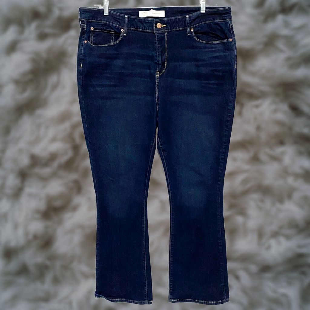 Vintage VINTAGE Levi Strauss Signature Gold Mid Rise Bootcut Jeans Womens 38x30.5 Blue Size 26" / US 2 / IT 38 - 1 Thumbnail